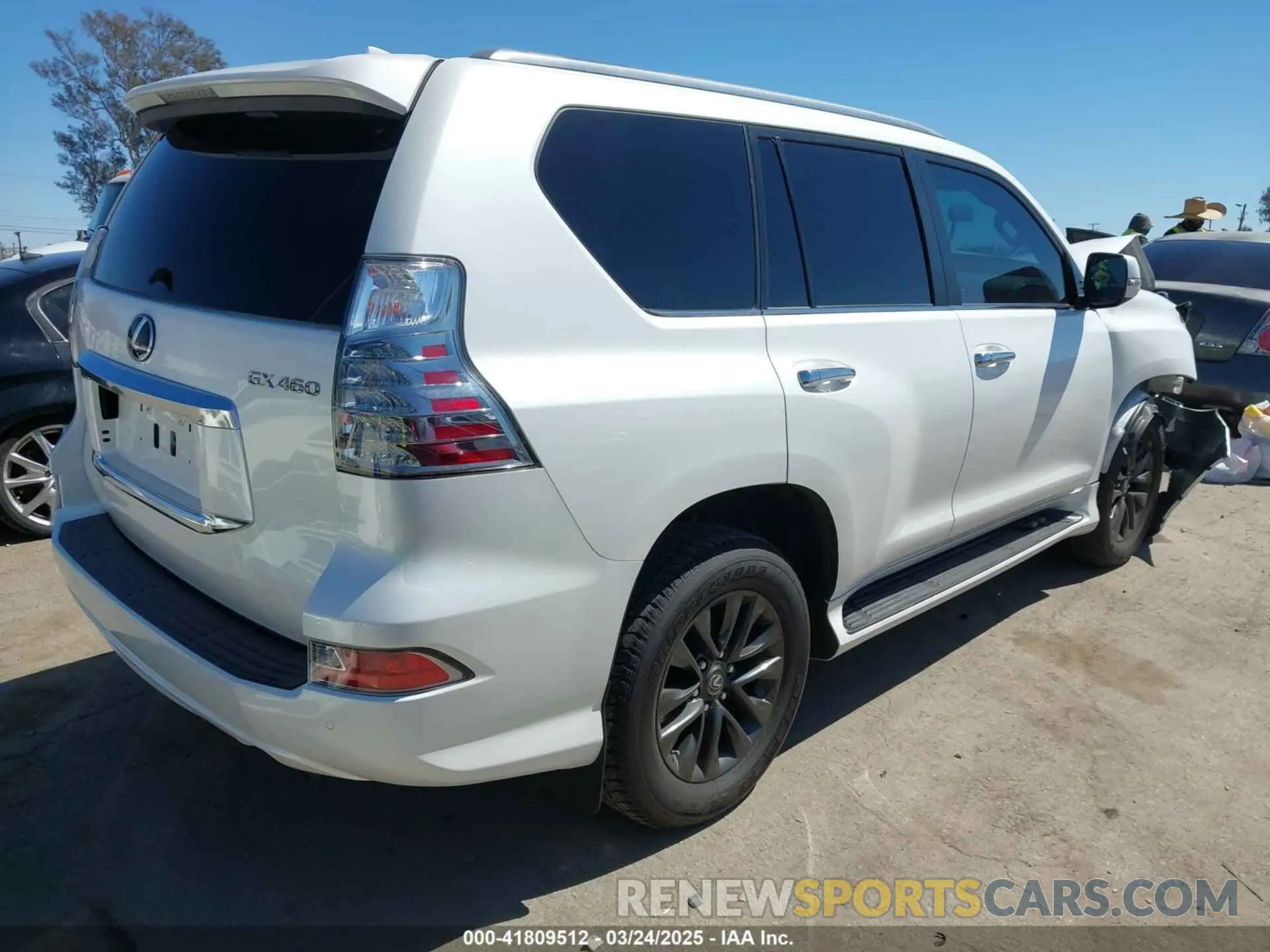 4 Photograph of a damaged car JTJAM7BX0P5372248 LEXUS GX 460 2023