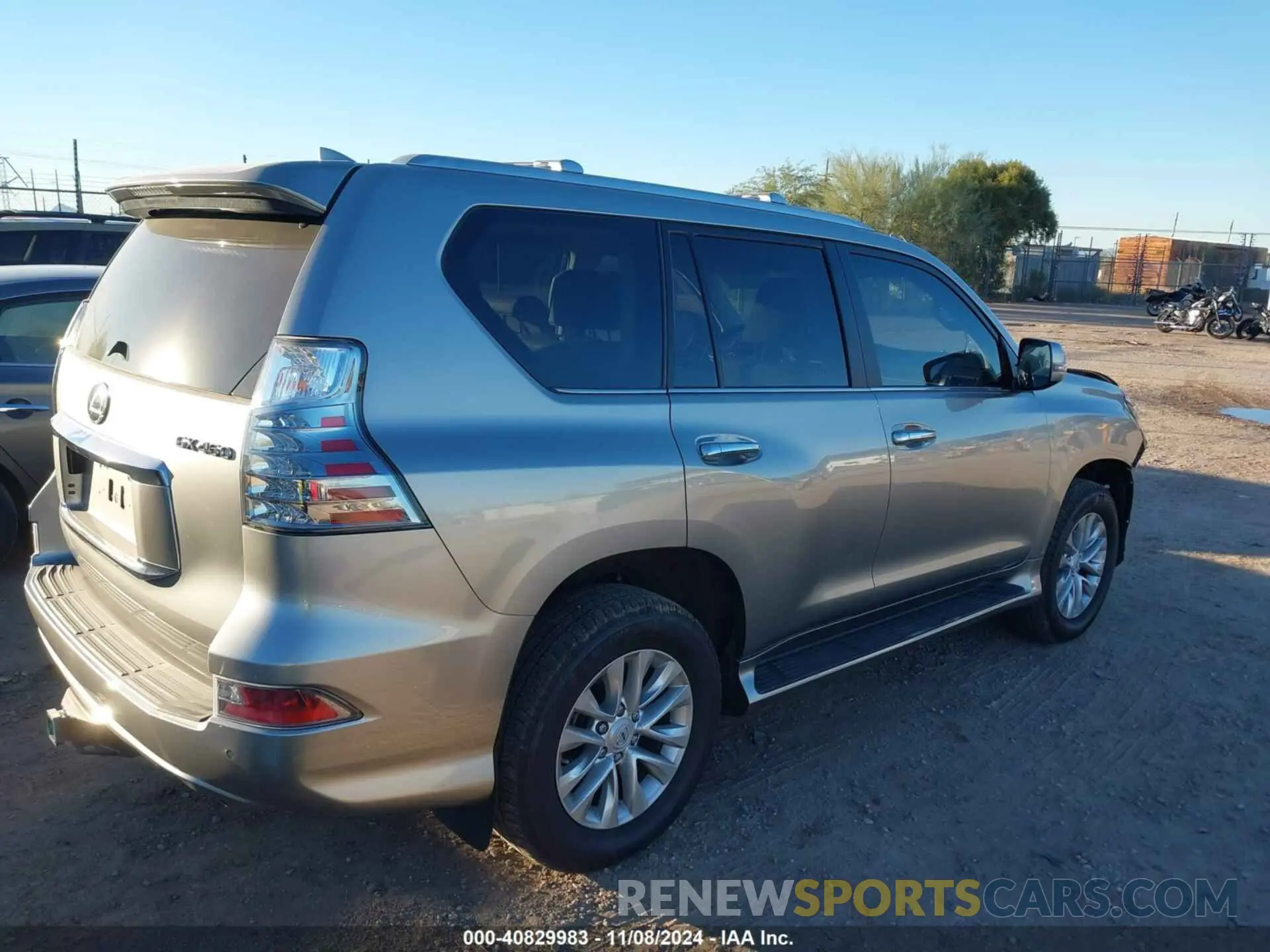 4 Photograph of a damaged car JTJAM7BX2P5376883 LEXUS GX 460 2023