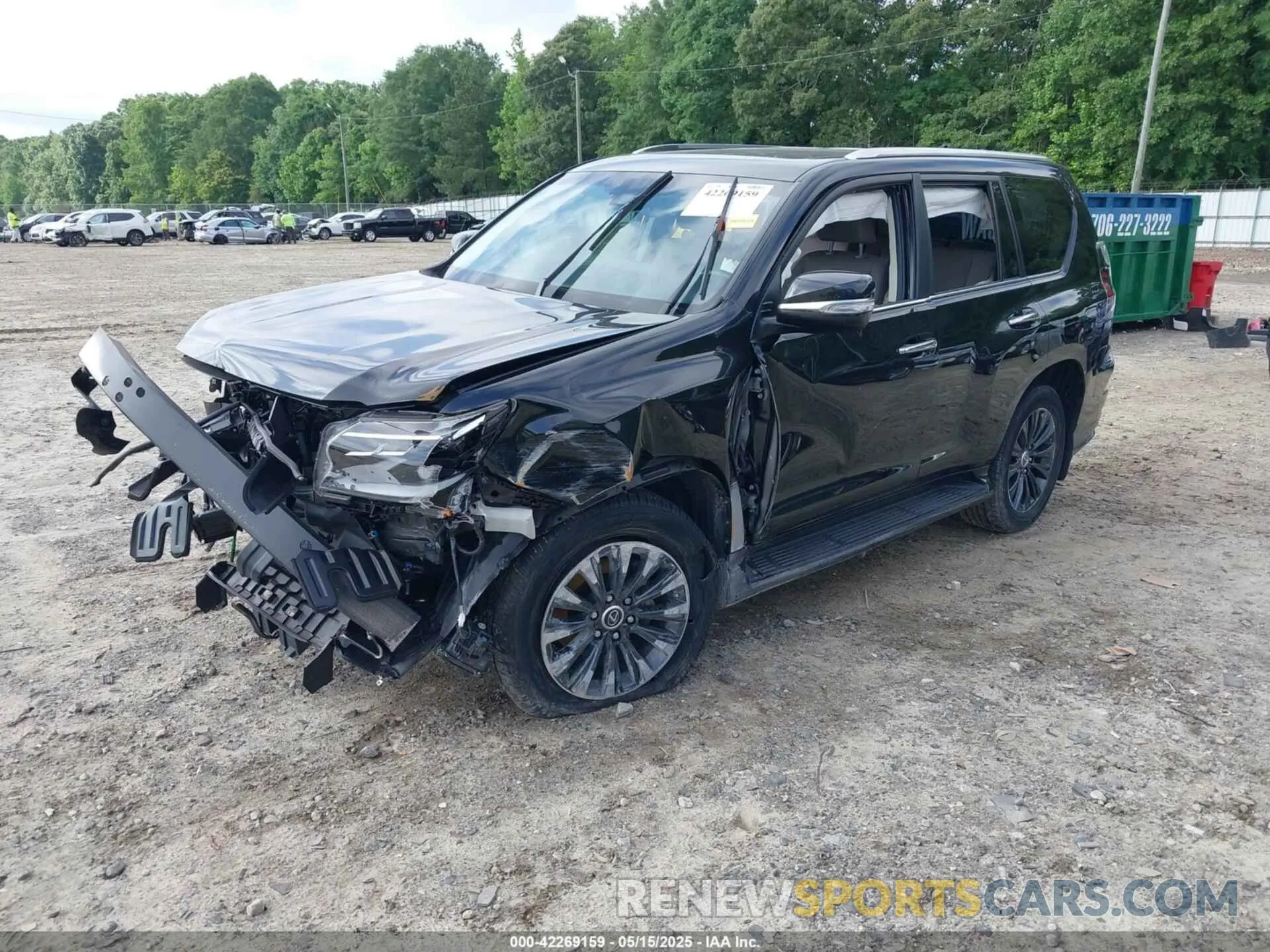 2 Photograph of a damaged car JTJAM7BX2P5377936 LEXUS GX 460 2023