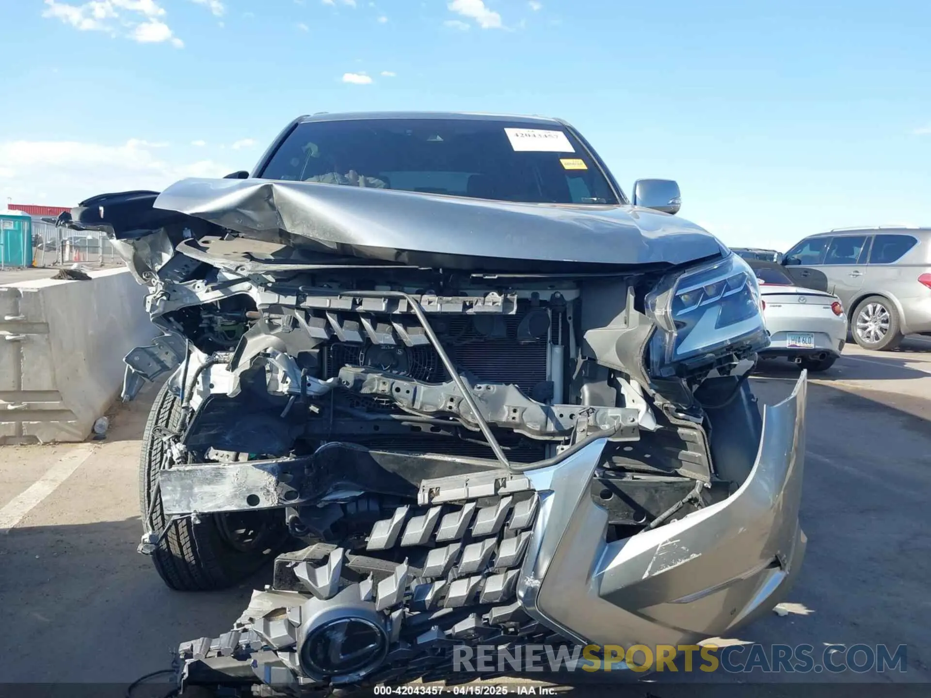 12 Photograph of a damaged car JTJAM7BX3P5372275 LEXUS GX 460 2023