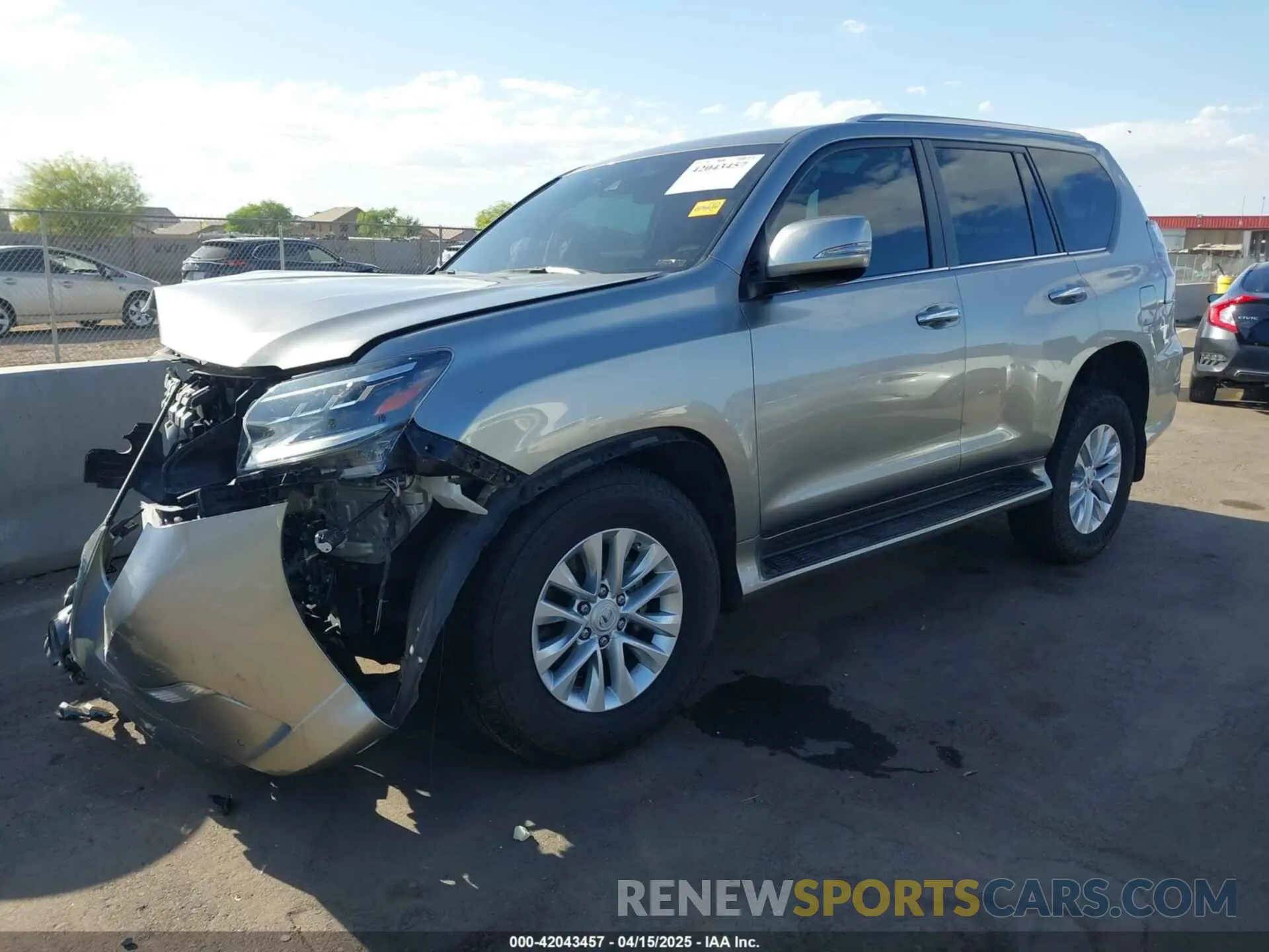 2 Photograph of a damaged car JTJAM7BX3P5372275 LEXUS GX 460 2023