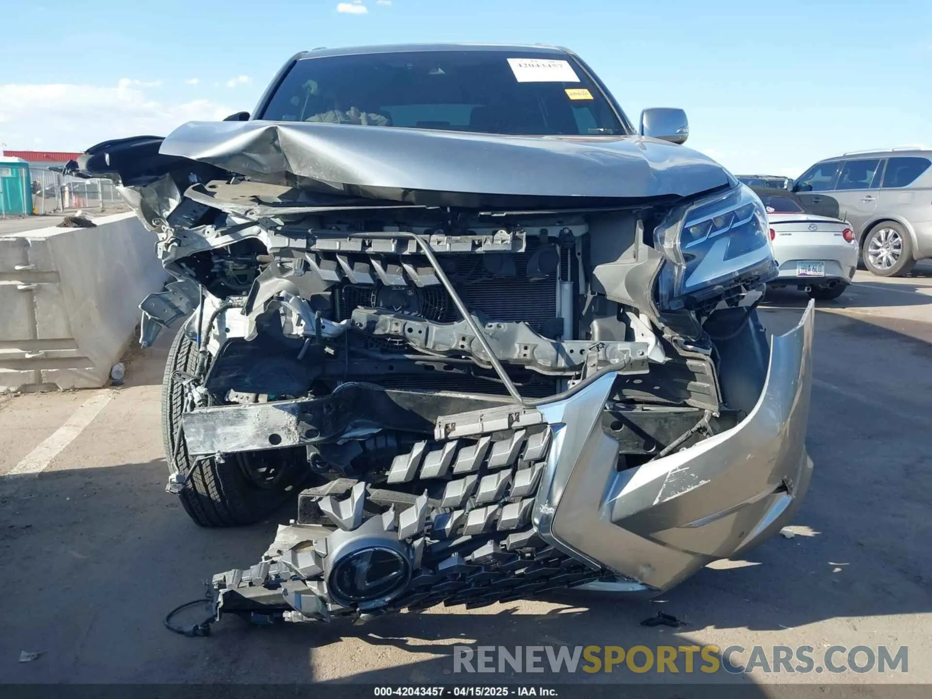 6 Photograph of a damaged car JTJAM7BX3P5372275 LEXUS GX 460 2023