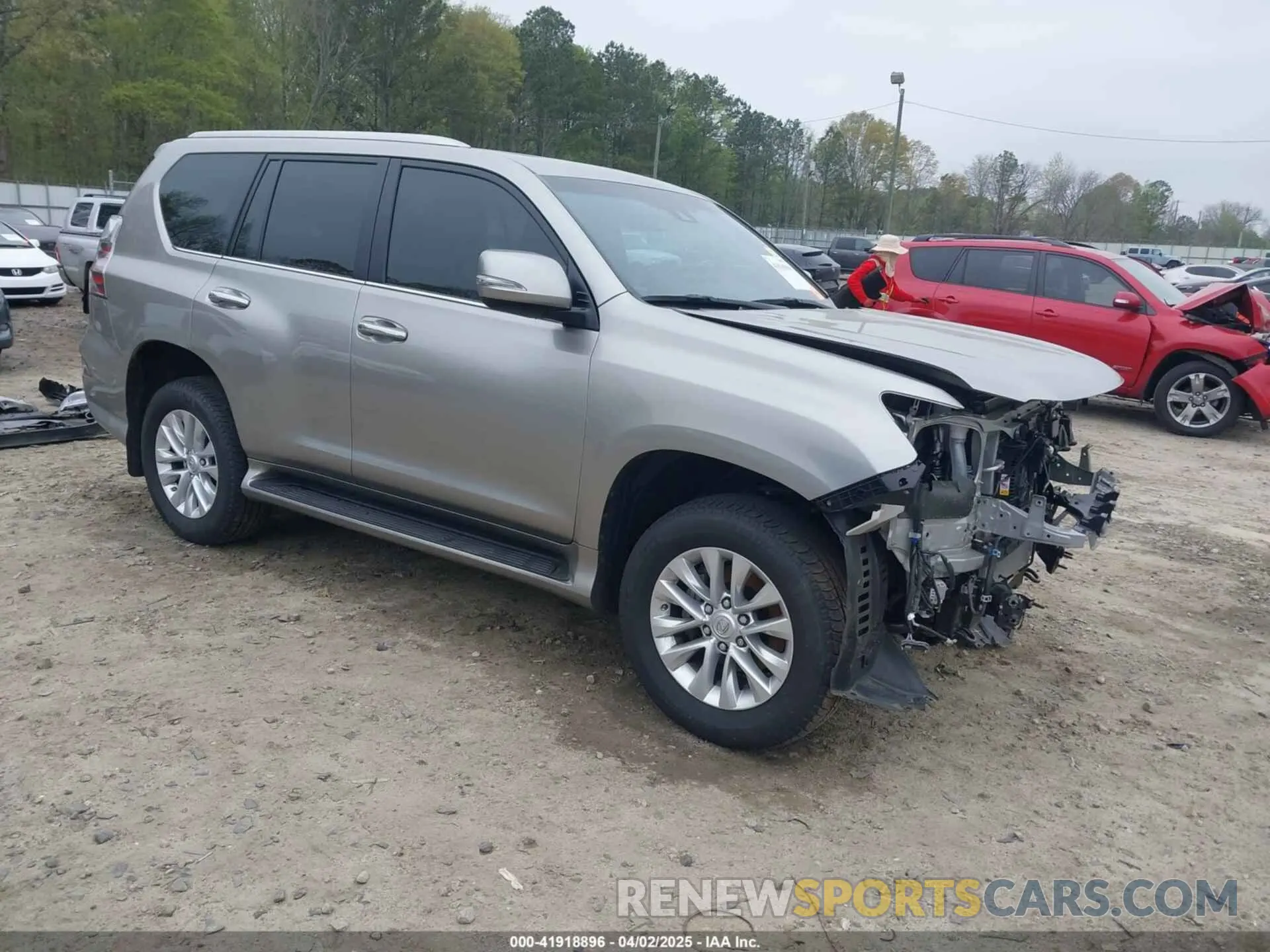 1 Photograph of a damaged car JTJAM7BX5P5374450 LEXUS GX 460 2023