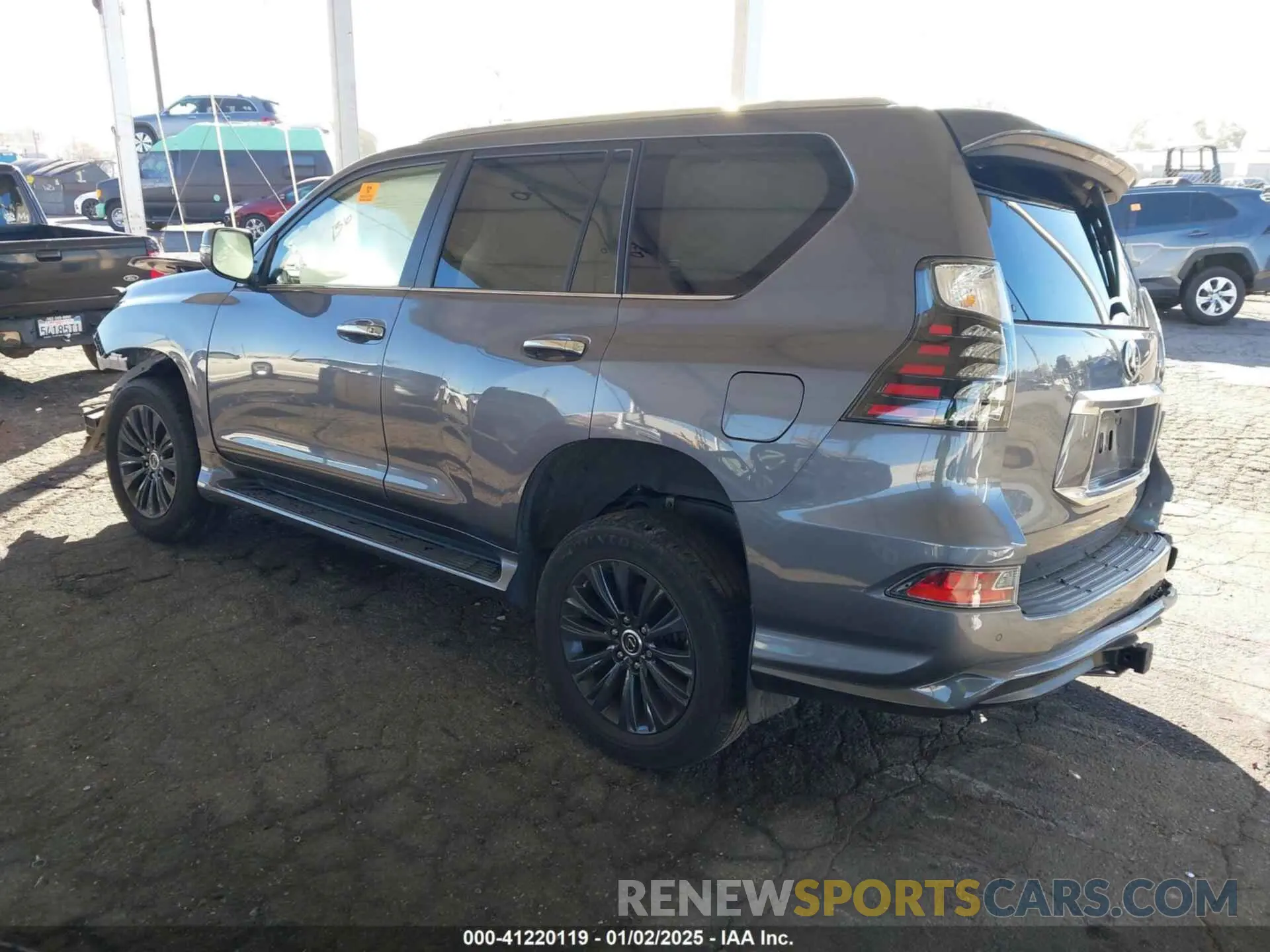 3 Photograph of a damaged car JTJAM7BX7P5349288 LEXUS GX 460 2023