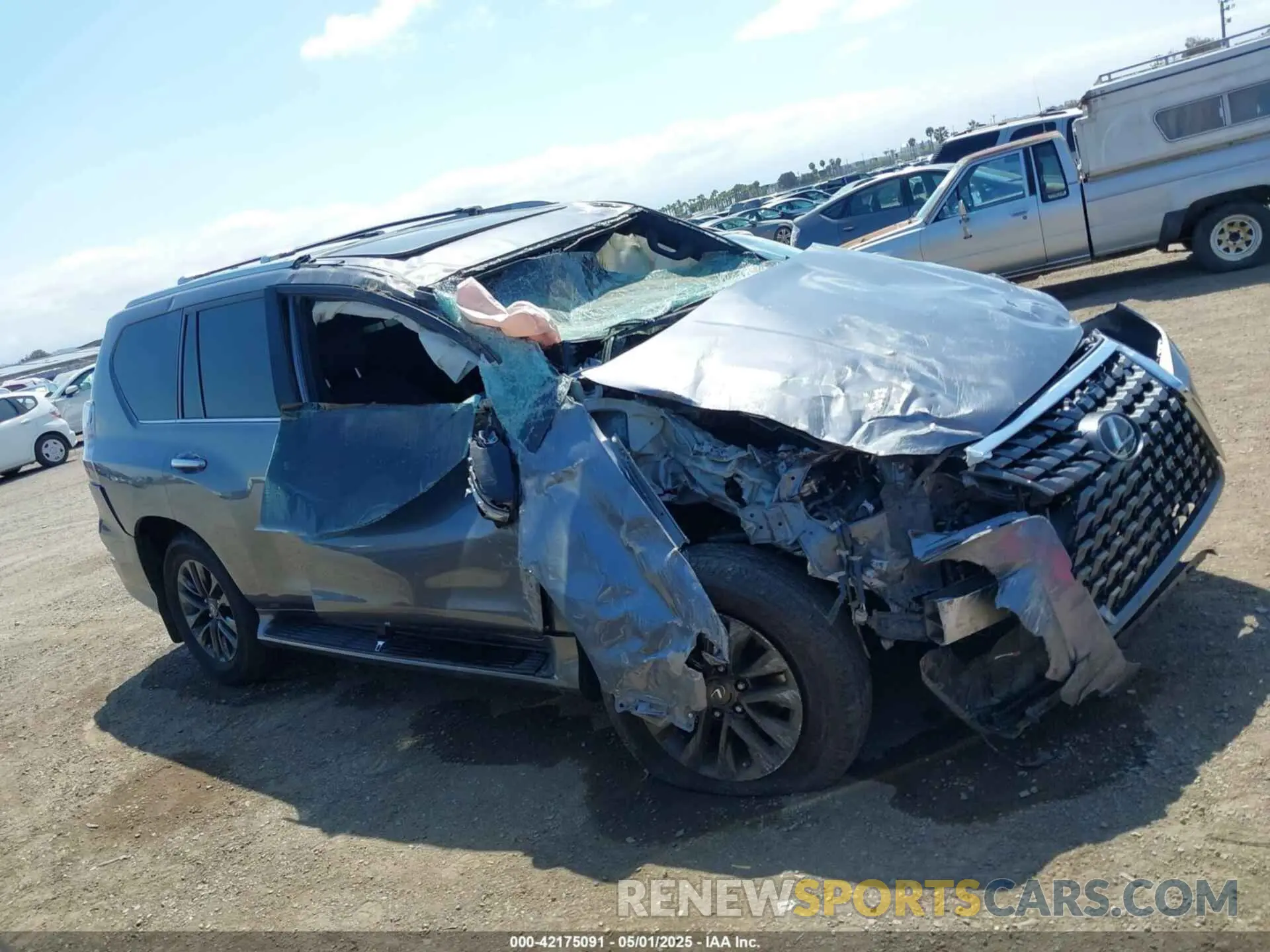12 Photograph of a damaged car JTJAM7BX7P5362266 LEXUS GX 460 2023
