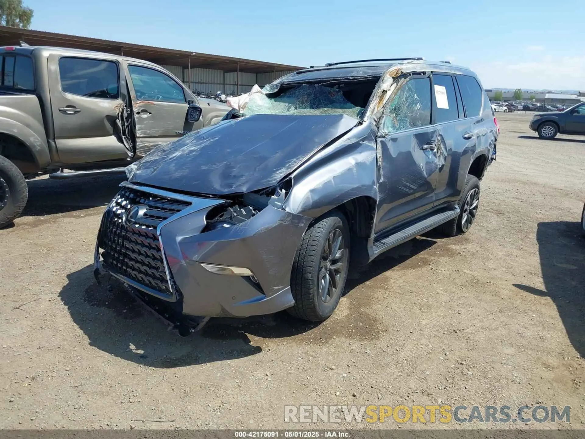 2 Photograph of a damaged car JTJAM7BX7P5362266 LEXUS GX 460 2023