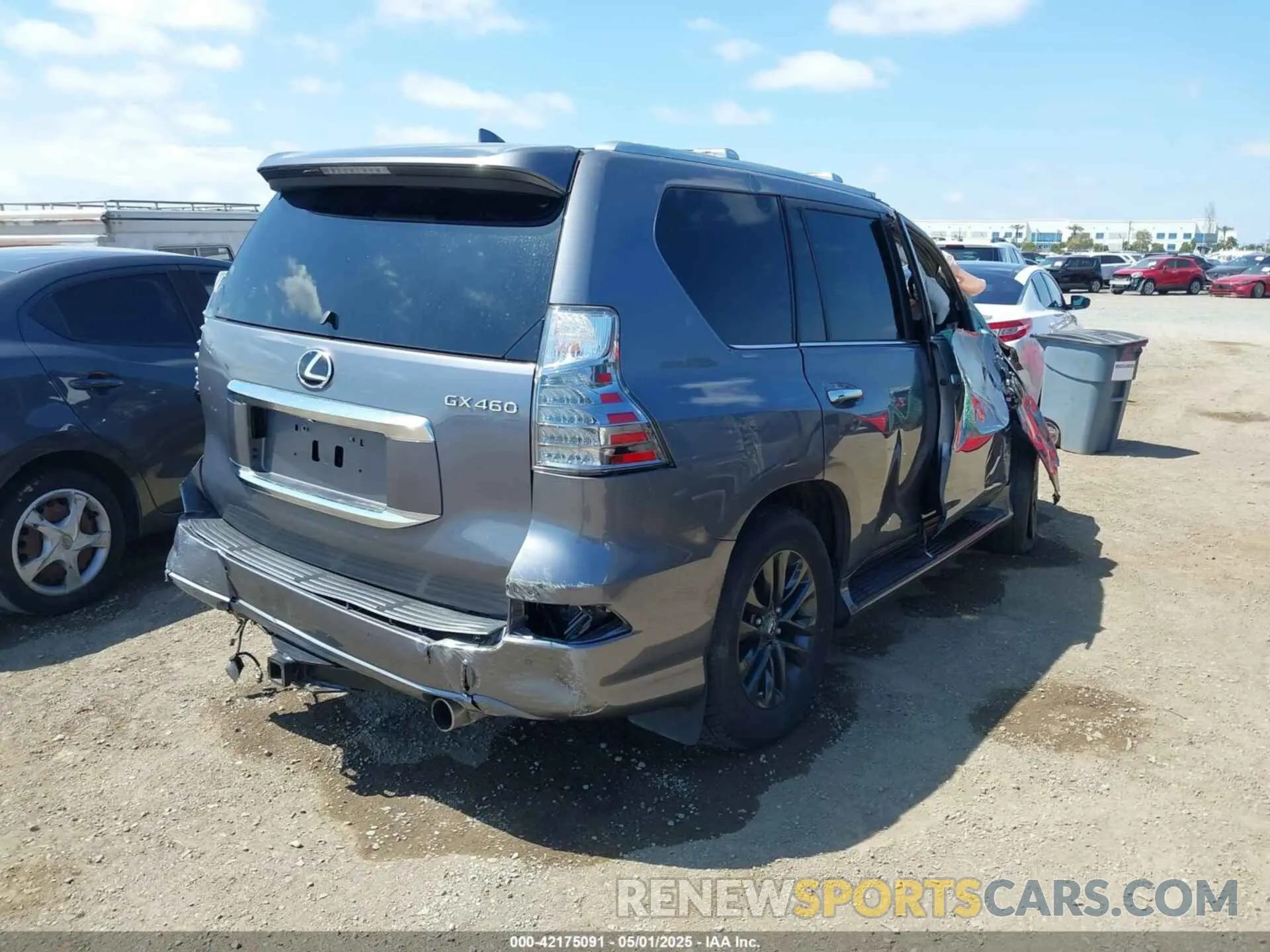 4 Photograph of a damaged car JTJAM7BX7P5362266 LEXUS GX 460 2023