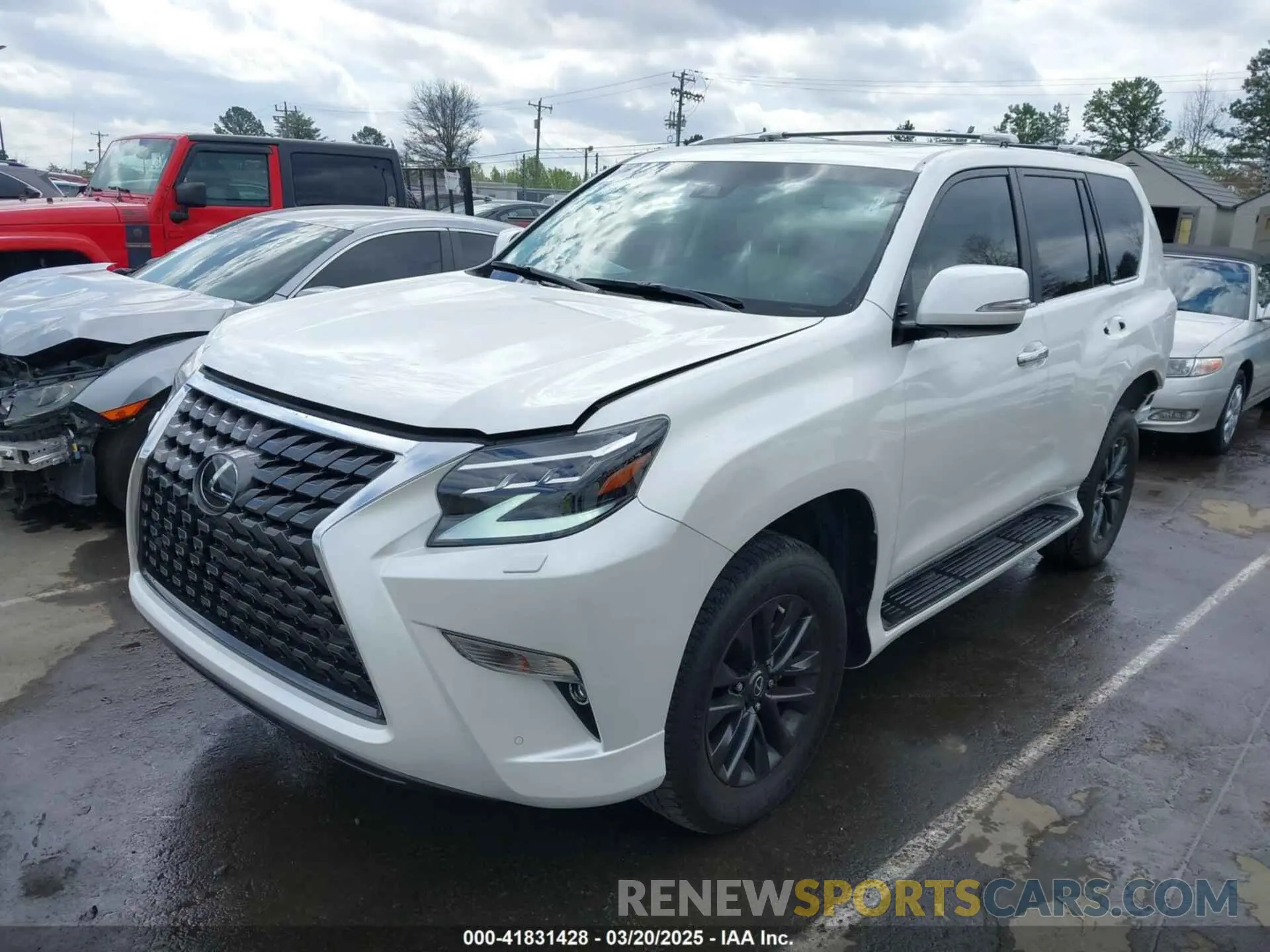 2 Photograph of a damaged car JTJAM7BX9P5353956 LEXUS GX 460 2023