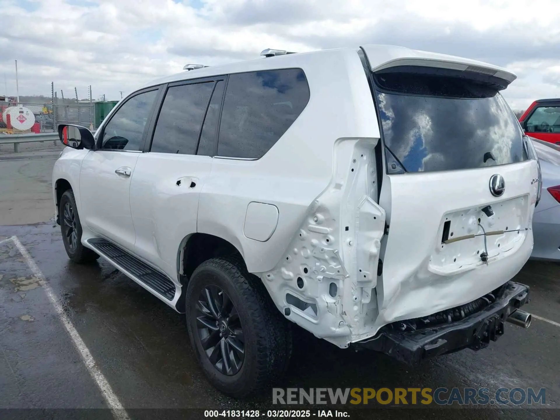 3 Photograph of a damaged car JTJAM7BX9P5353956 LEXUS GX 460 2023