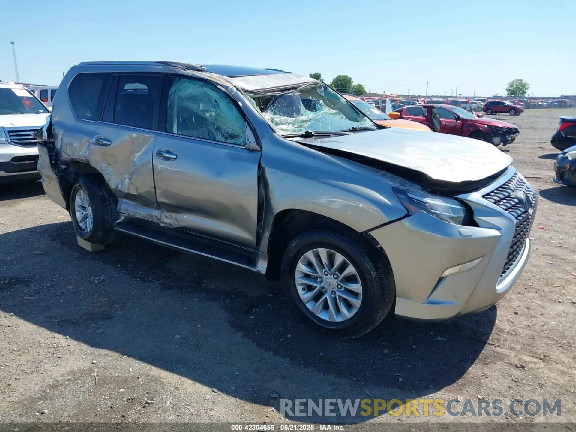 1 Photograph of a damaged car JTJAM7BX9P5355304 LEXUS GX 460 2023
