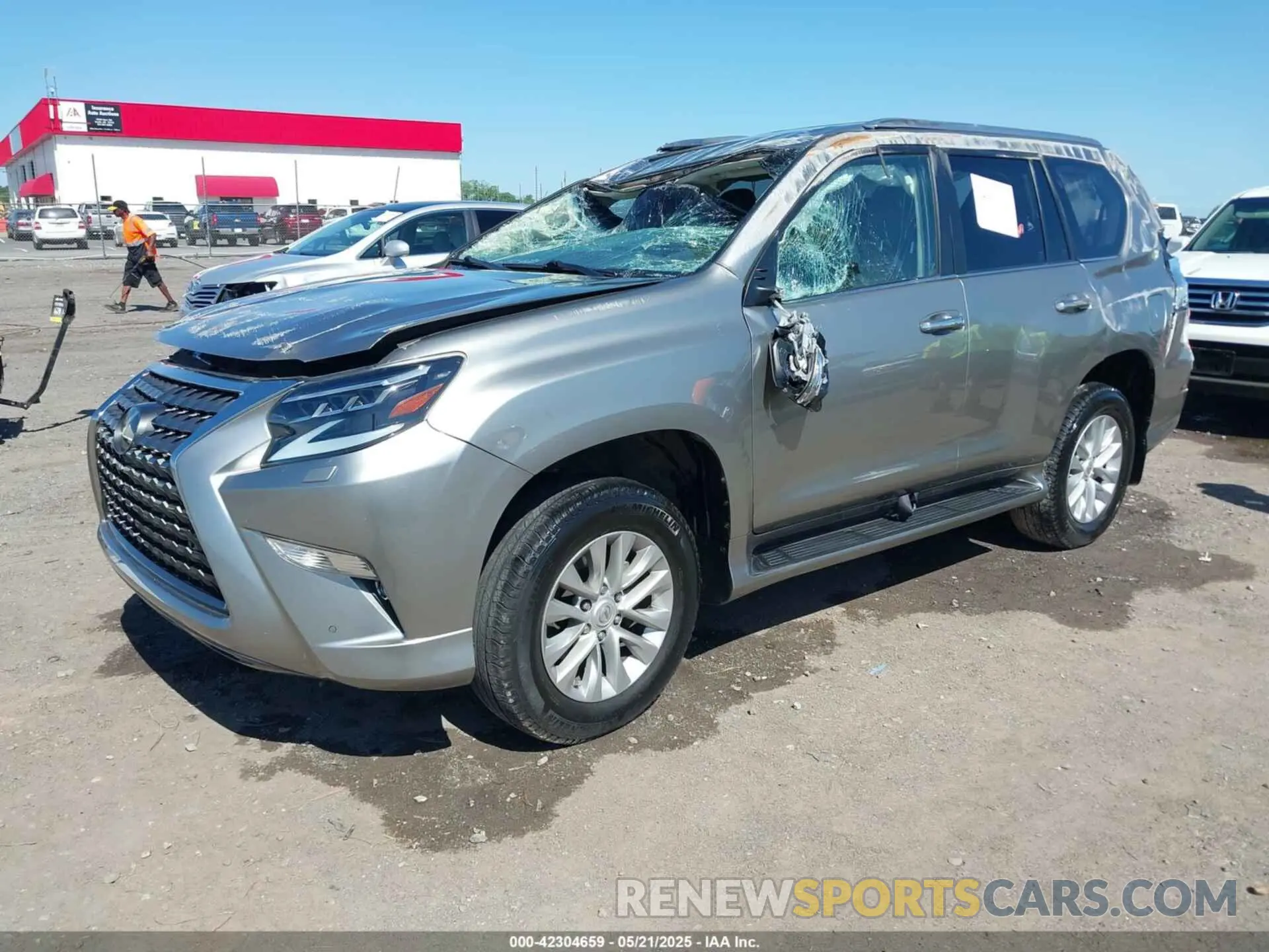 2 Photograph of a damaged car JTJAM7BX9P5355304 LEXUS GX 460 2023