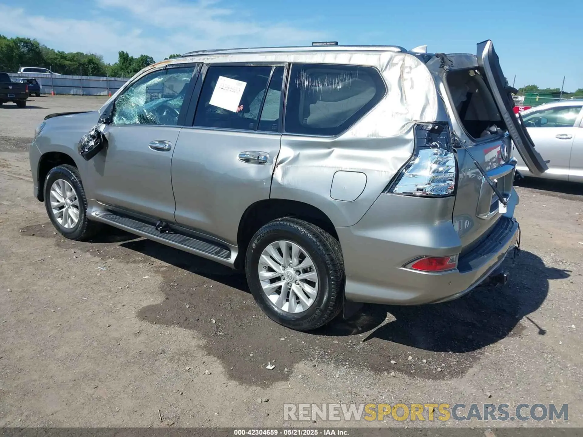 3 Photograph of a damaged car JTJAM7BX9P5355304 LEXUS GX 460 2023