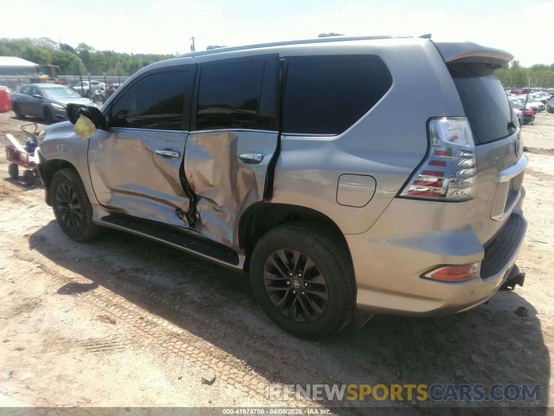 3 Photograph of a damaged car JTJAM7BX9P5357070 LEXUS GX 460 2023