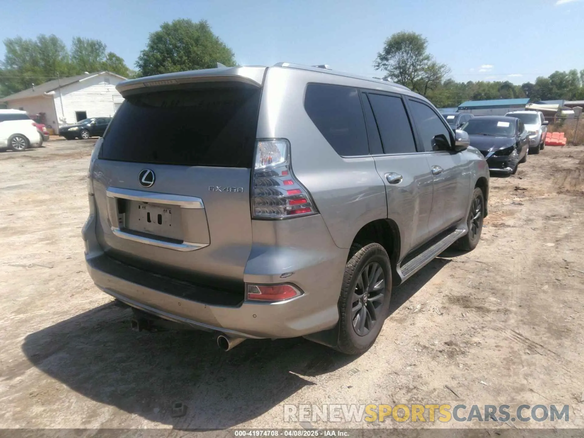 4 Photograph of a damaged car JTJAM7BX9P5357070 LEXUS GX 460 2023