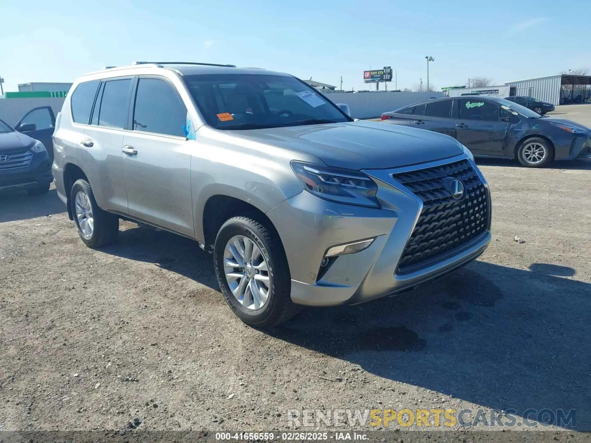 1 Photograph of a damaged car JTJAM7BX9P5358476 LEXUS GX 460 2023