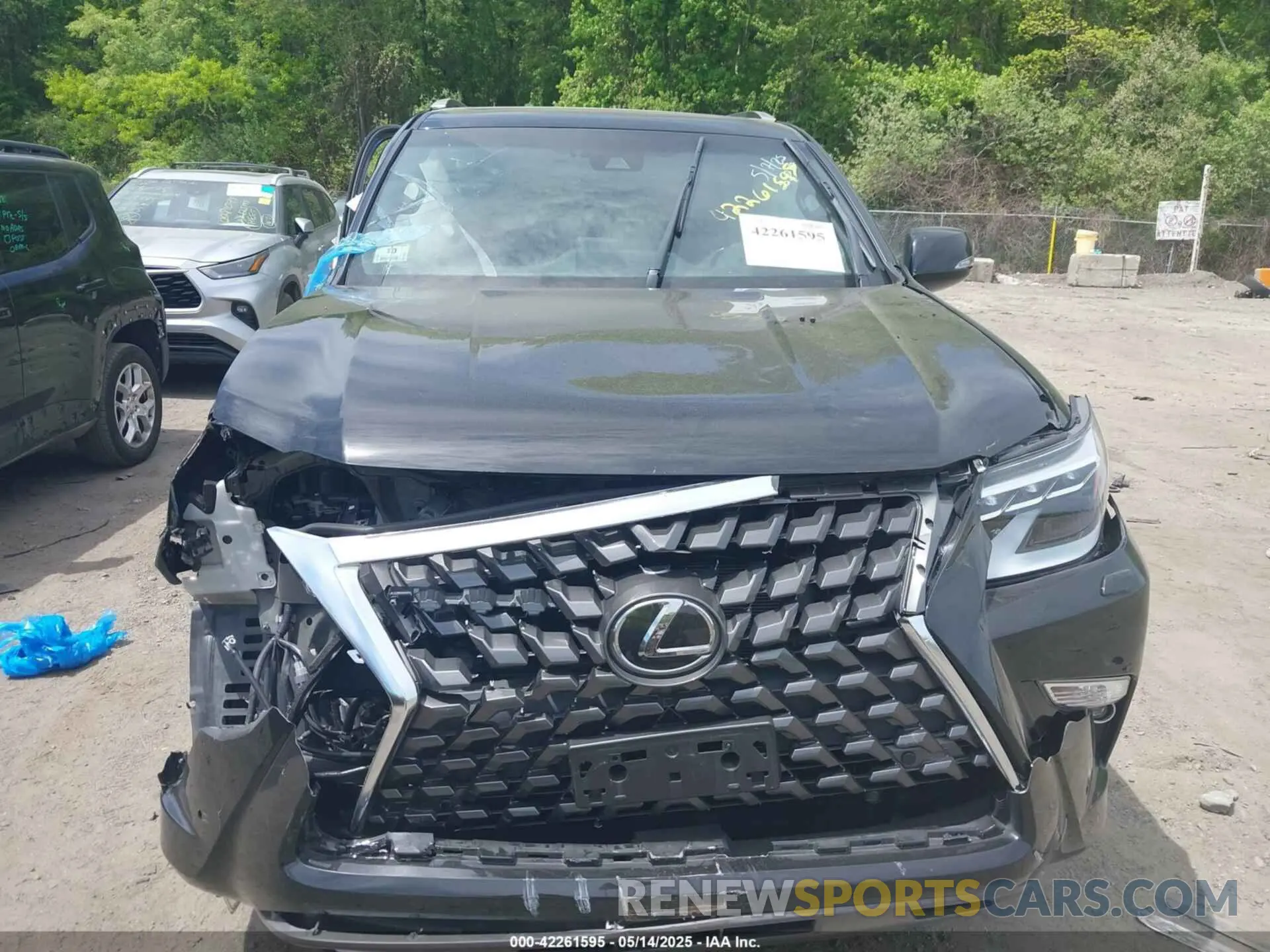 11 Photograph of a damaged car JTJAM7BXXP5370510 LEXUS GX 460 2023