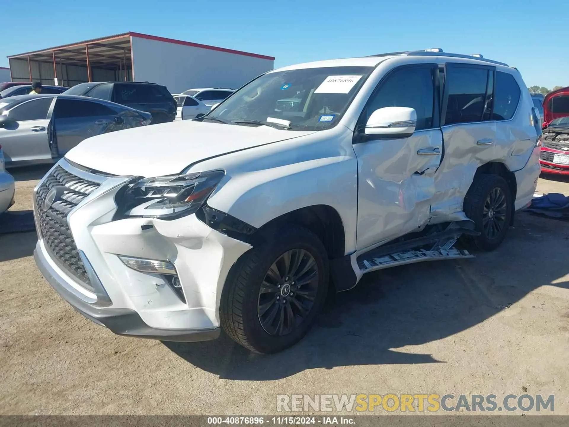 2 Photograph of a damaged car JTJGM7BX6P5360468 LEXUS GX 460 2023