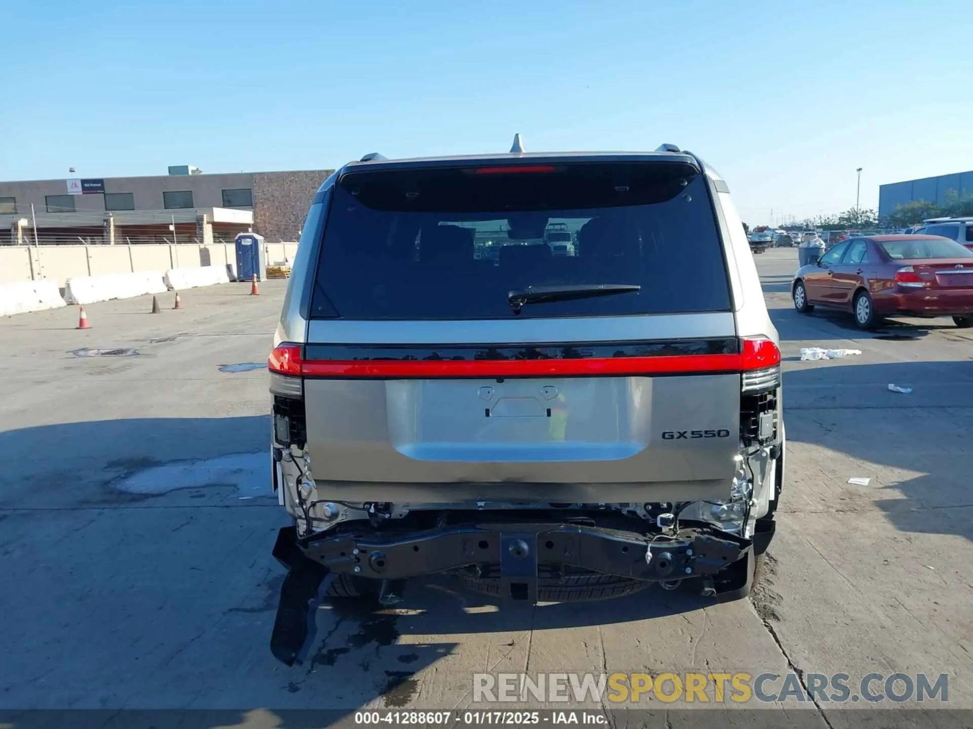 17 Photograph of a damaged car JTJTBCDX5R5025053 LEXUS GX 550 2024