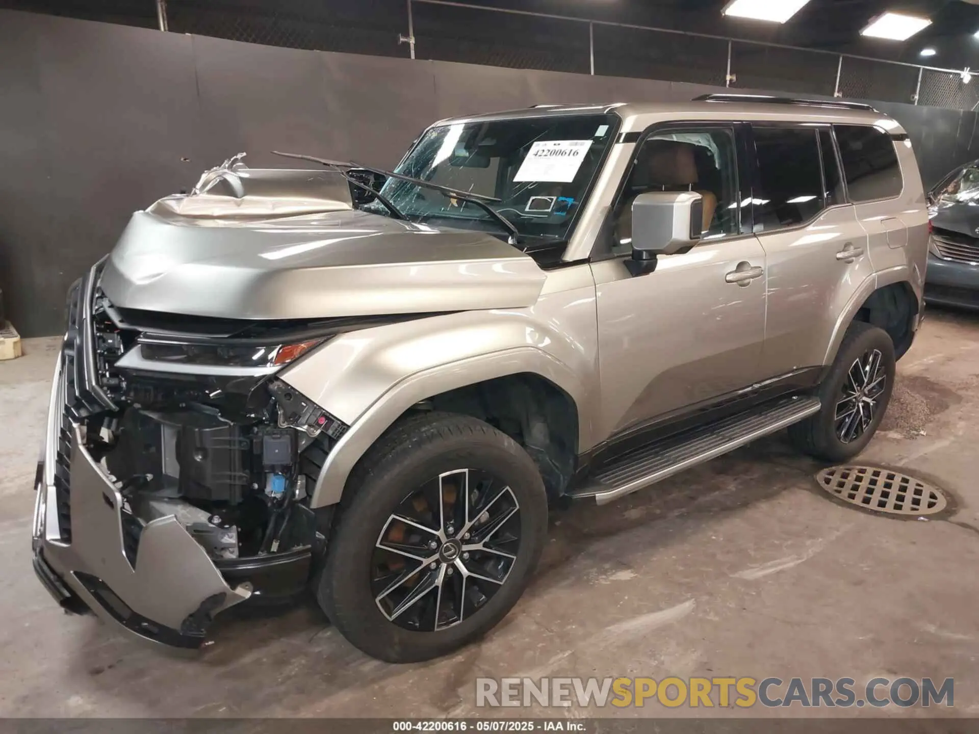2 Photograph of a damaged car JTJTBCDX7R5024633 LEXUS GX 550 2024