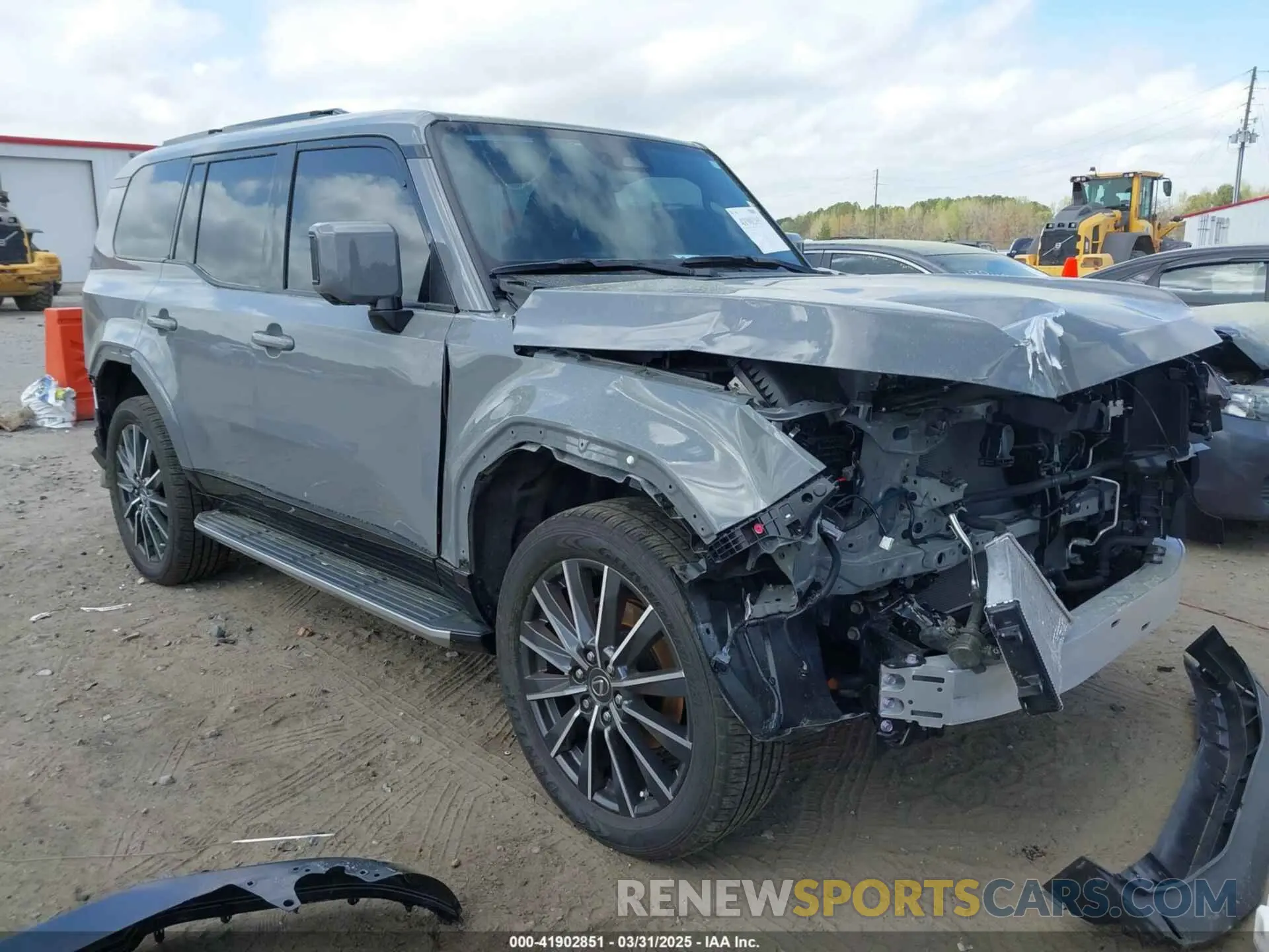 1 Photograph of a damaged car JTJVBCDX6R5010778 LEXUS GX 550 2024