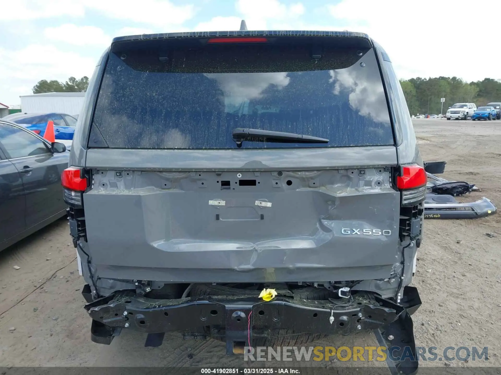 17 Photograph of a damaged car JTJVBCDX6R5010778 LEXUS GX 550 2024