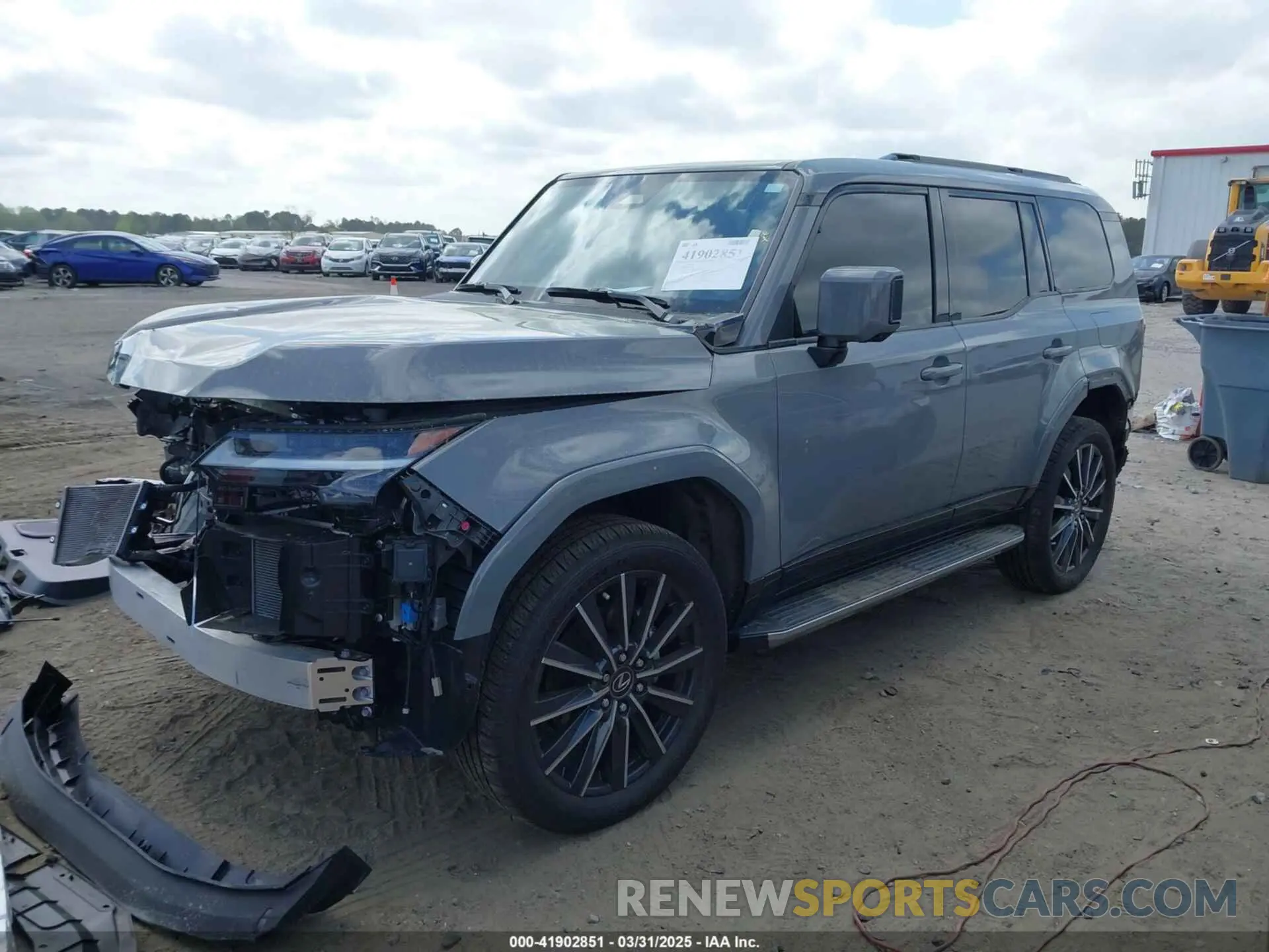2 Photograph of a damaged car JTJVBCDX6R5010778 LEXUS GX 550 2024