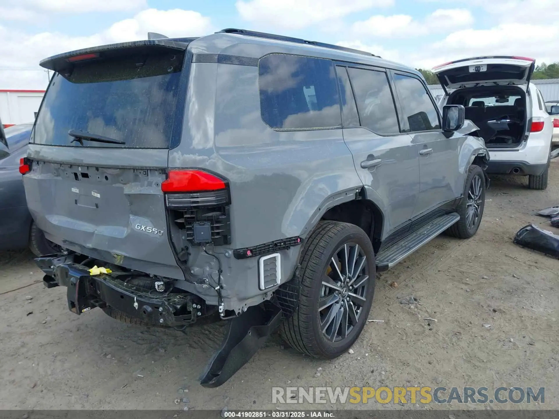 4 Photograph of a damaged car JTJVBCDX6R5010778 LEXUS GX 550 2024
