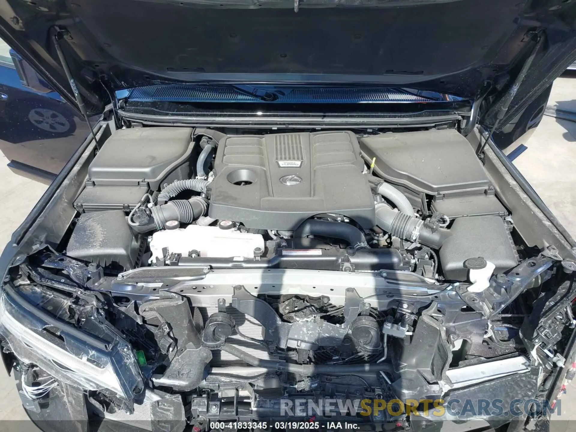 10 Photograph of a damaged car JTJVBCDX7R5009977 LEXUS GX 550 2024