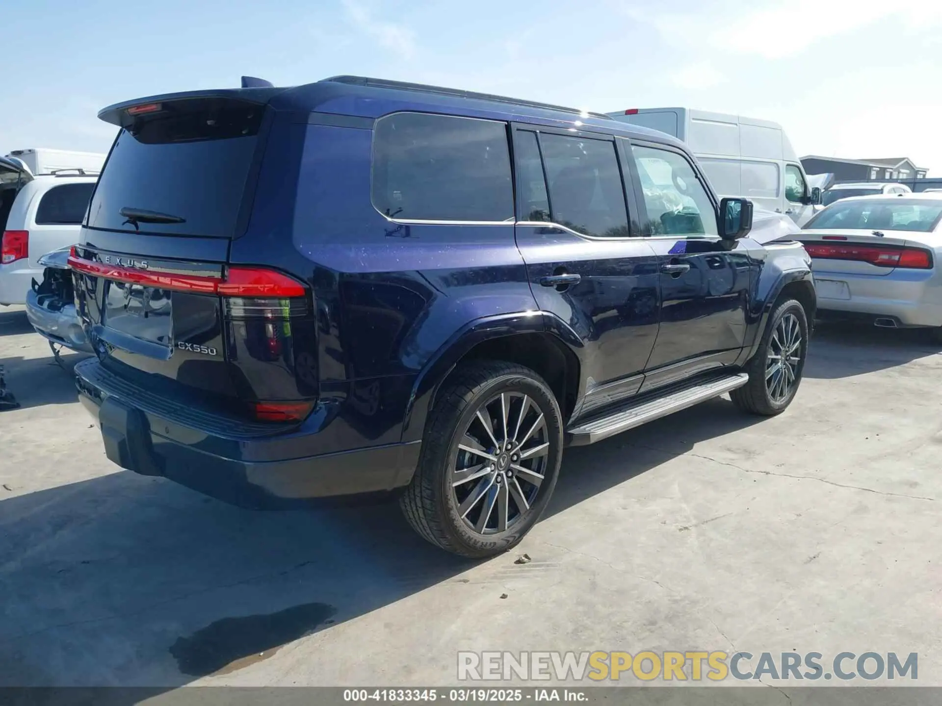 4 Photograph of a damaged car JTJVBCDX7R5009977 LEXUS GX 550 2024