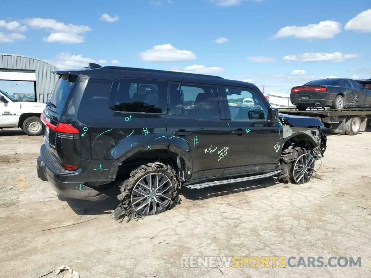 3 Photograph of a damaged car JTJTBCDX1R5013319 LEXUS GX 550 PRE 2024