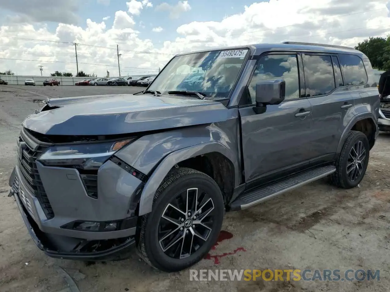 1 Photograph of a damaged car JTJTBCDX1R5027690 LEXUS GX 550 PRE 2024
