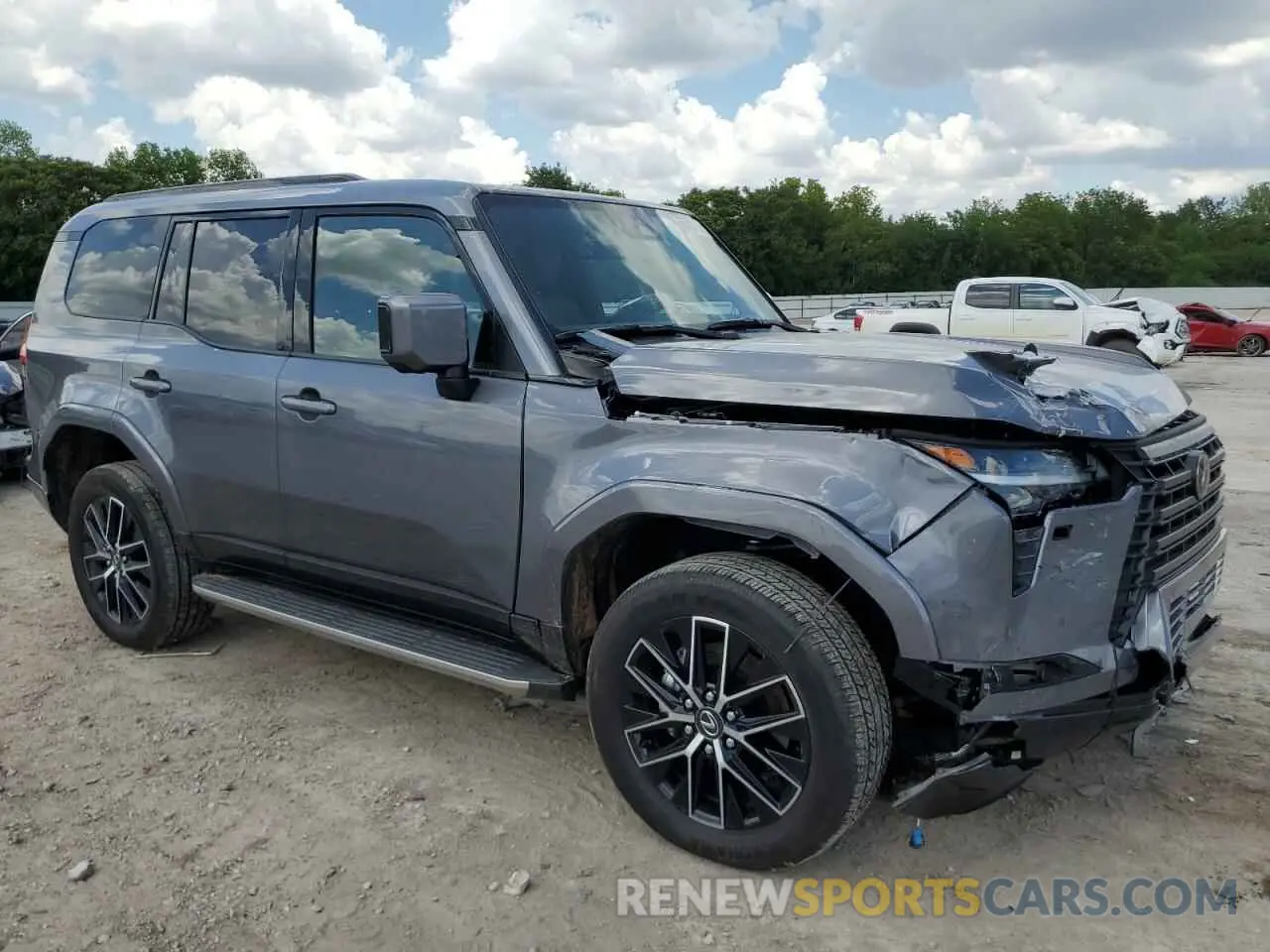 4 Photograph of a damaged car JTJTBCDX1R5027690 LEXUS GX 550 PRE 2024