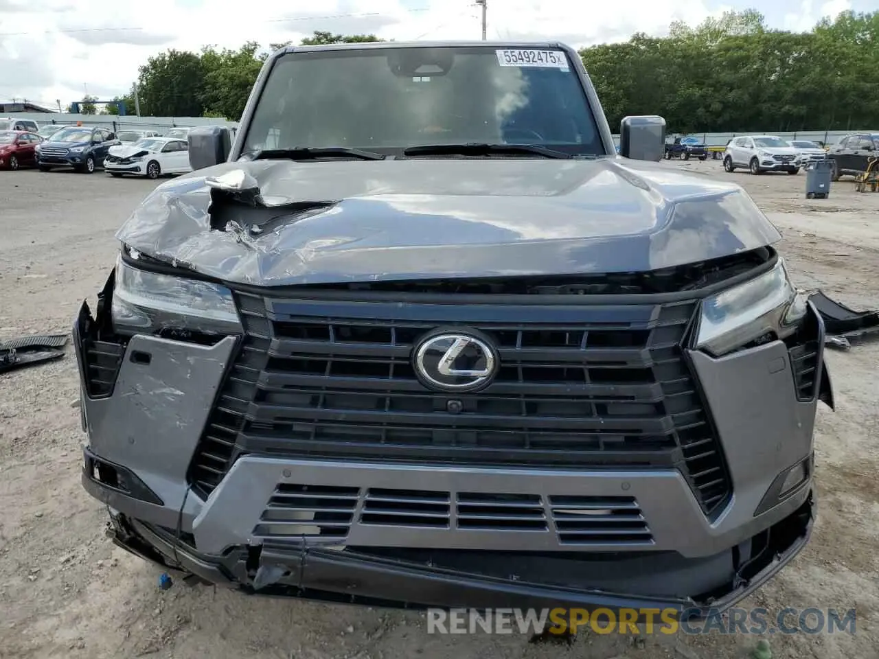 5 Photograph of a damaged car JTJTBCDX1R5027690 LEXUS GX 550 PRE 2024