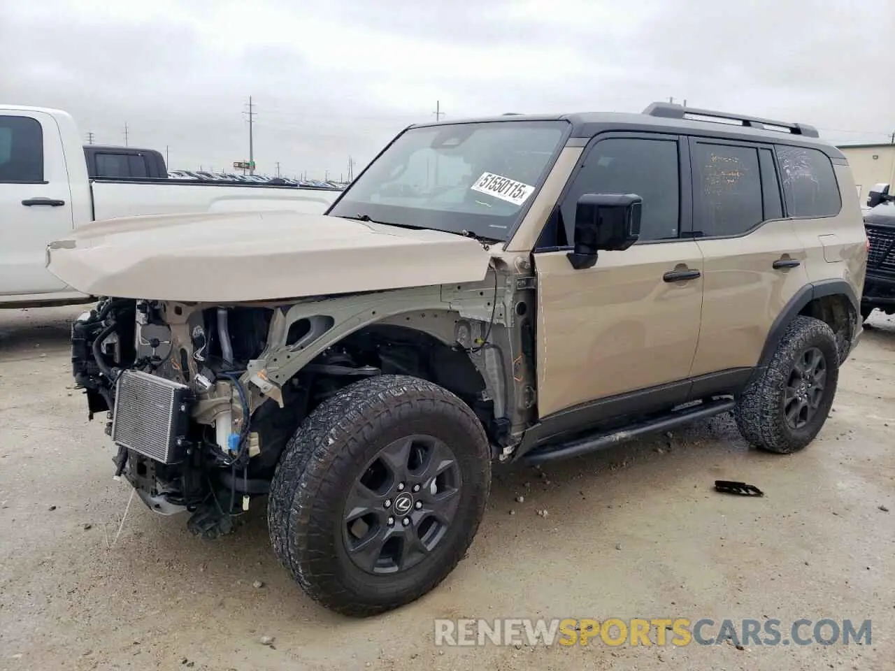 1 Photograph of a damaged car JTJTBCDX2R5011482 LEXUS GX 550 PRE 2024