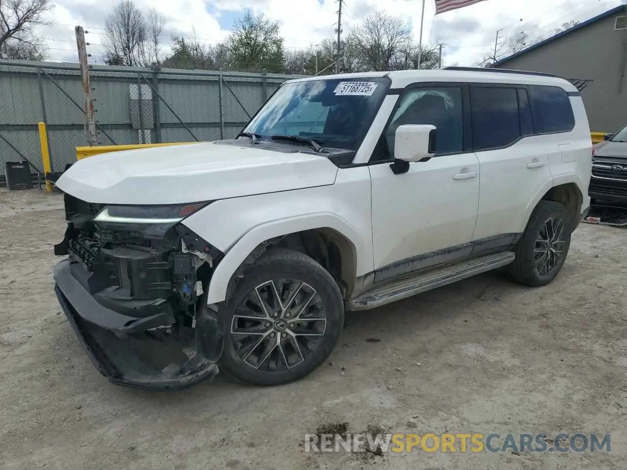 1 Photograph of a damaged car JTJTBCDX6R5010822 LEXUS GX 550 PRE 2024