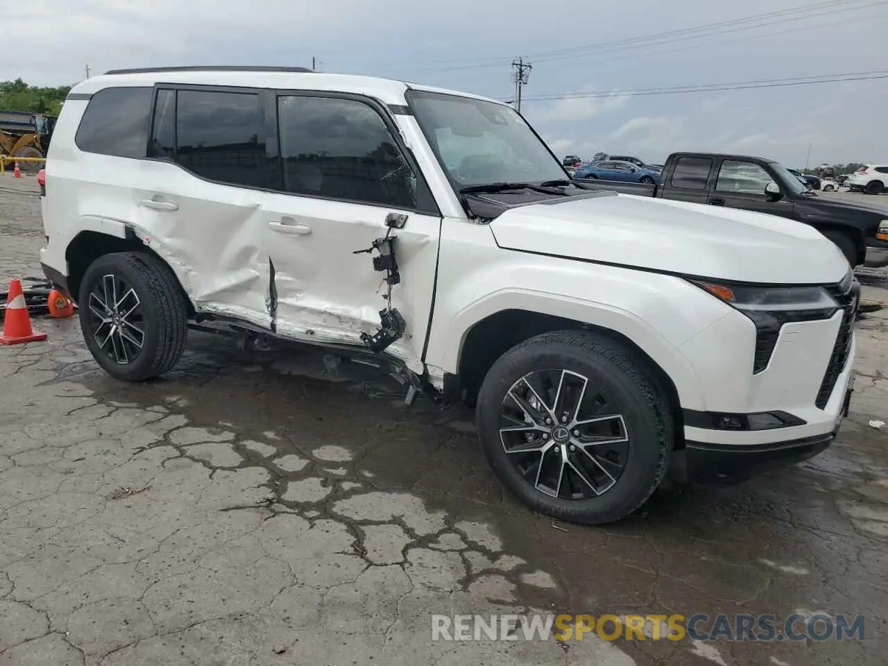 4 Photograph of a damaged car JTJTBCDX6R5024896 LEXUS GX 550 PRE 2024
