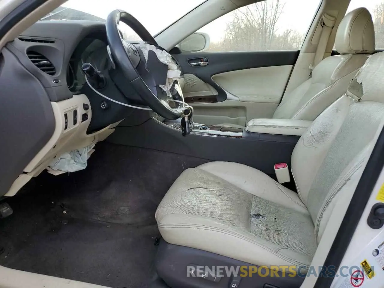 7 Photograph of a damaged car JTHCF5C2XC5060329 LEXUS IS 2012