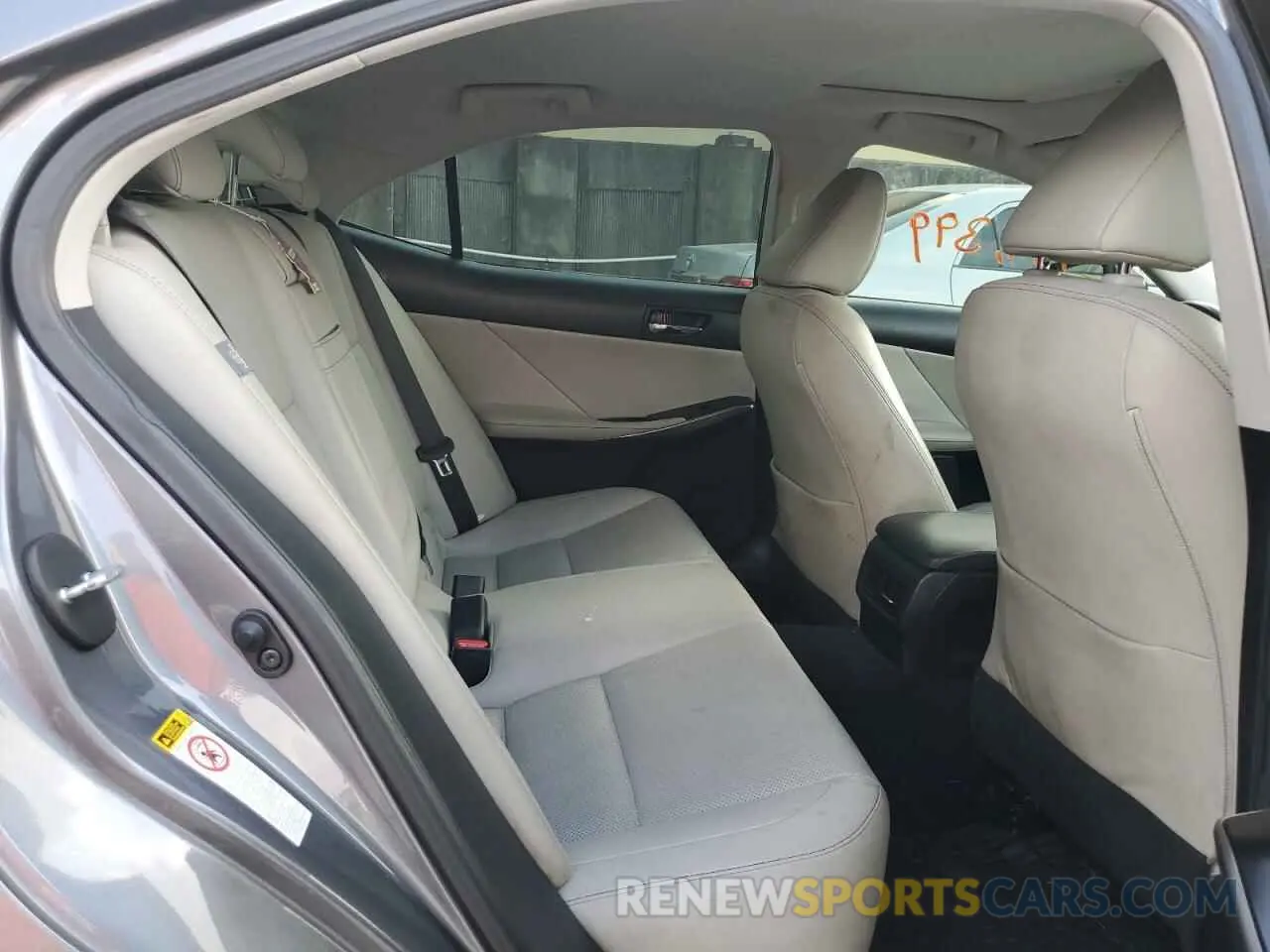 10 Photograph of a damaged car JTHBE1D24E5004069 LEXUS IS 2014