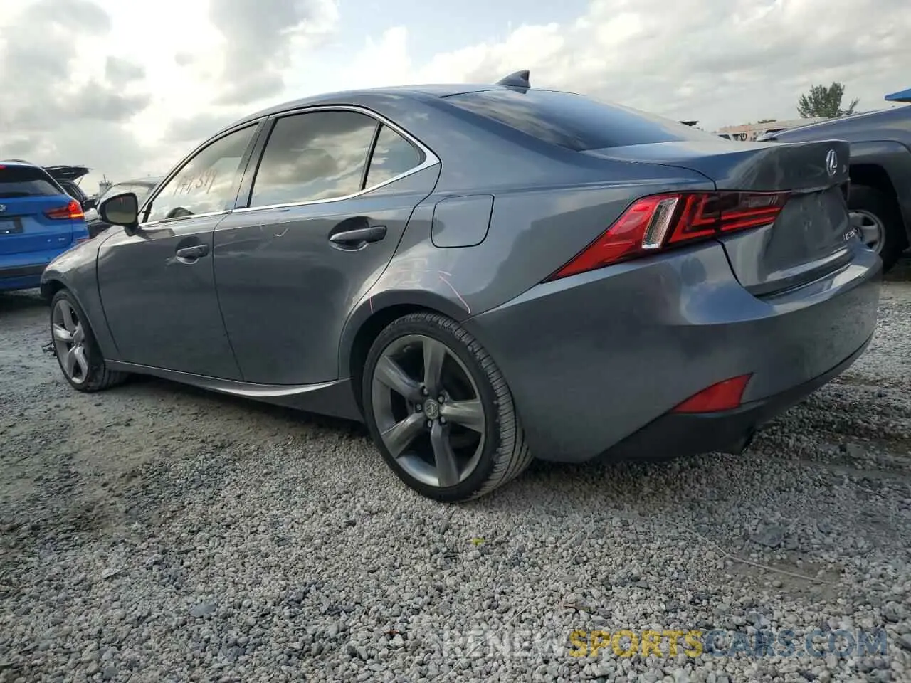 2 Photograph of a damaged car JTHBE1D24E5004069 LEXUS IS 2014