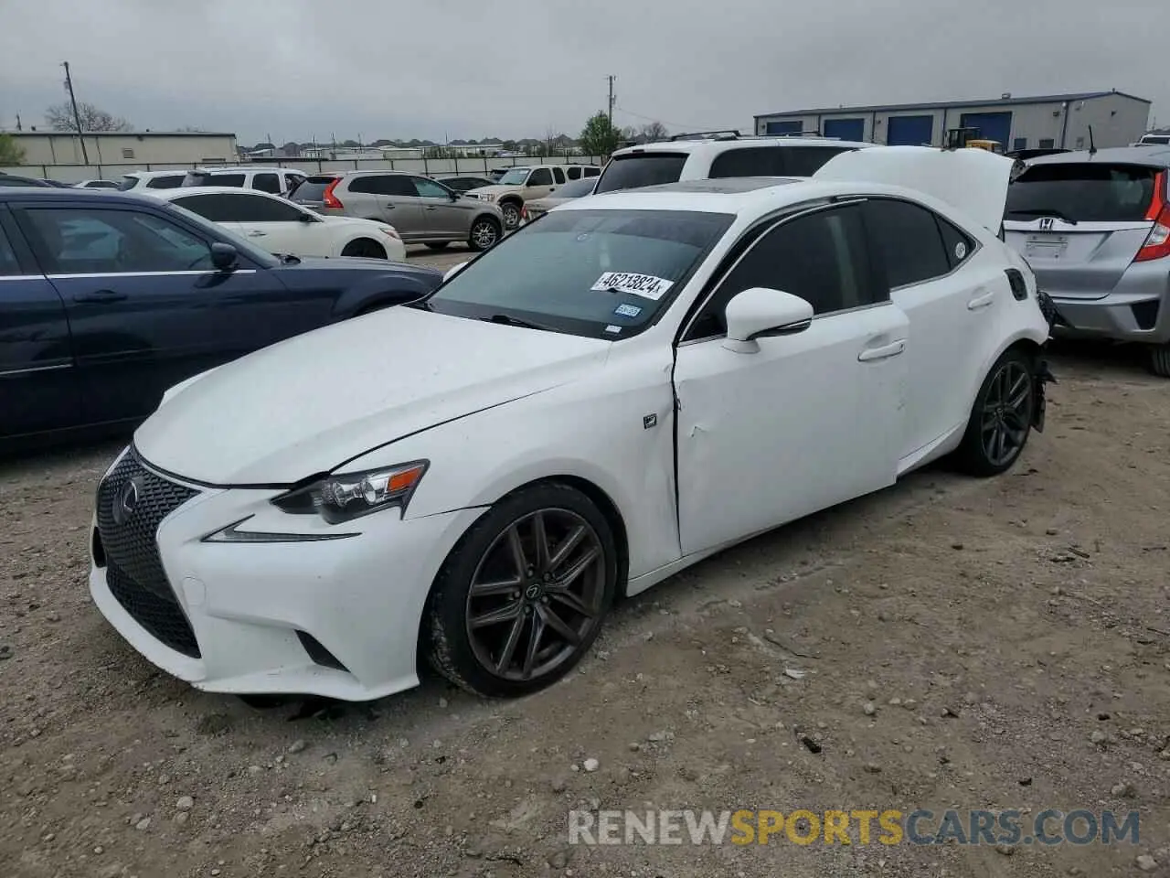 1 Photograph of a damaged car JTHBF1D20F5058211 LEXUS IS 2015