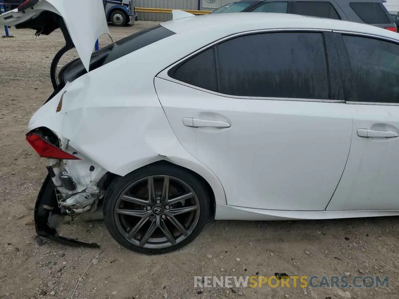 10 Photograph of a damaged car JTHBF1D20F5058211 LEXUS IS 2015
