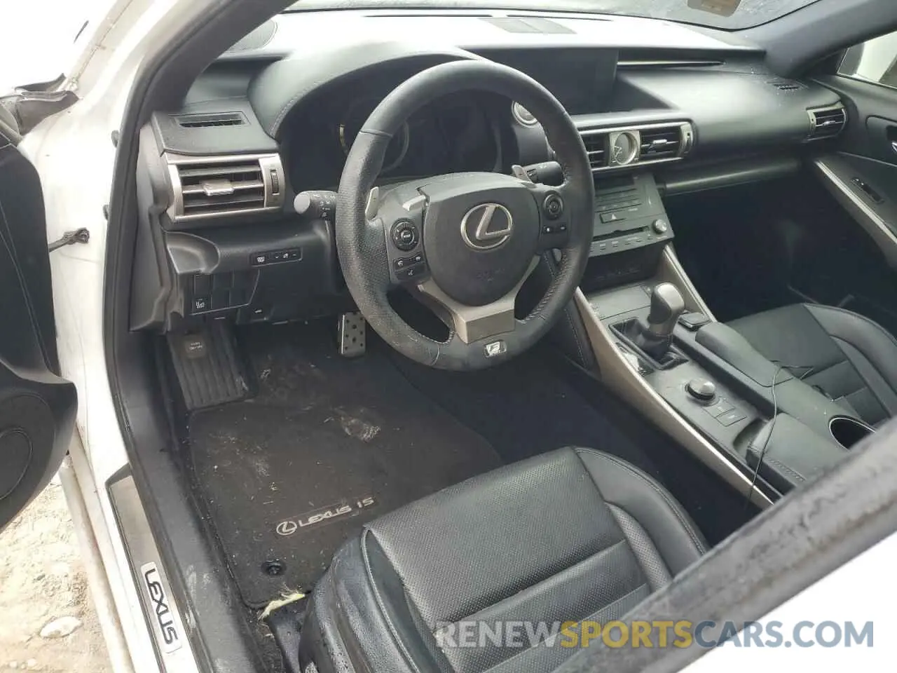 8 Photograph of a damaged car JTHBF1D20F5058211 LEXUS IS 2015