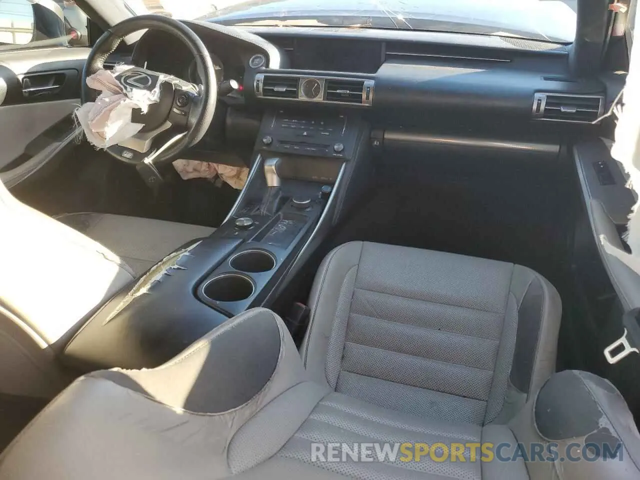 8 Photograph of a damaged car JTHBF1D24F5059474 LEXUS IS 2015