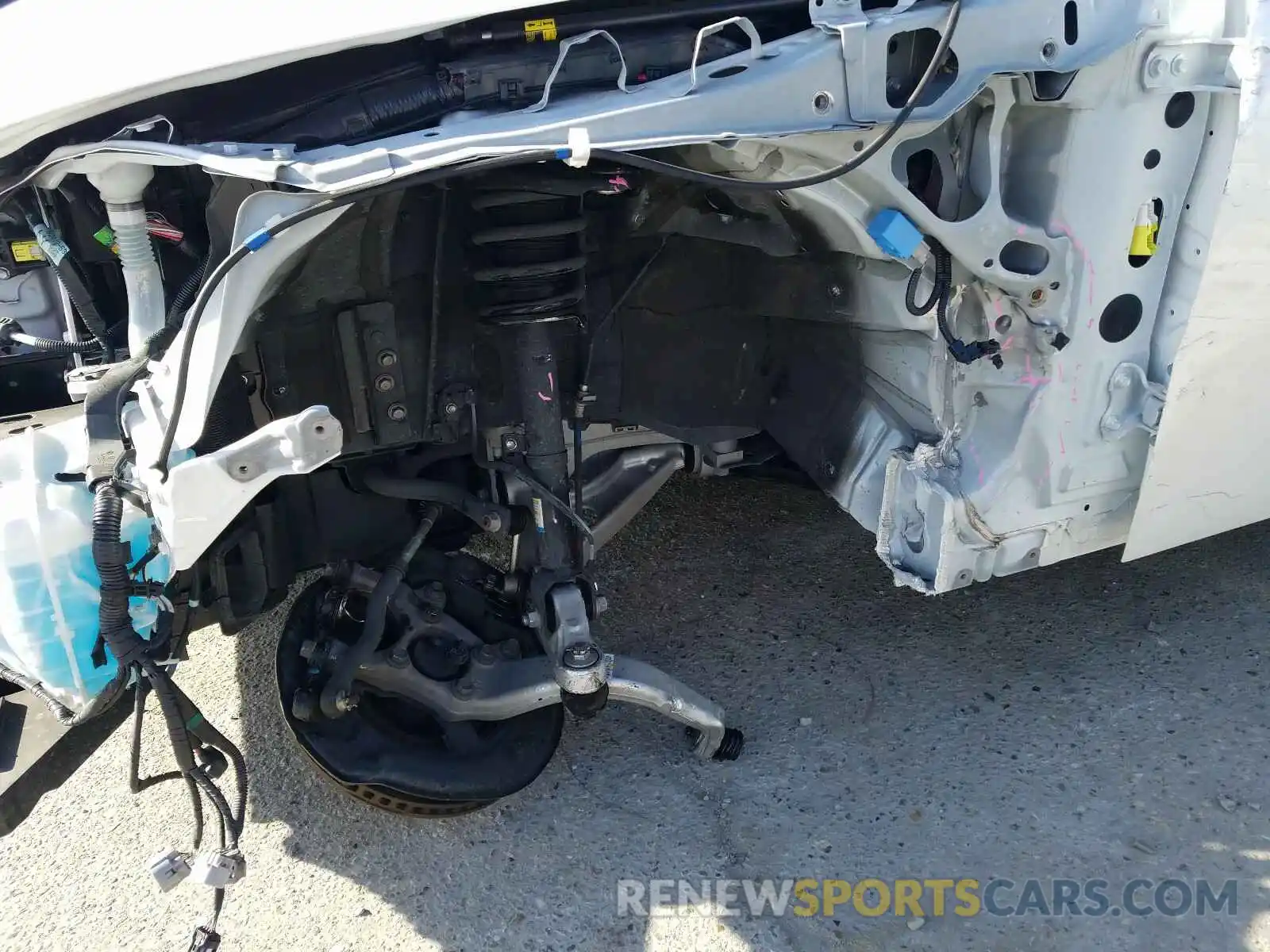 9 Photograph of a damaged car JTHBA1D20K5084249 LEXUS IS 2019