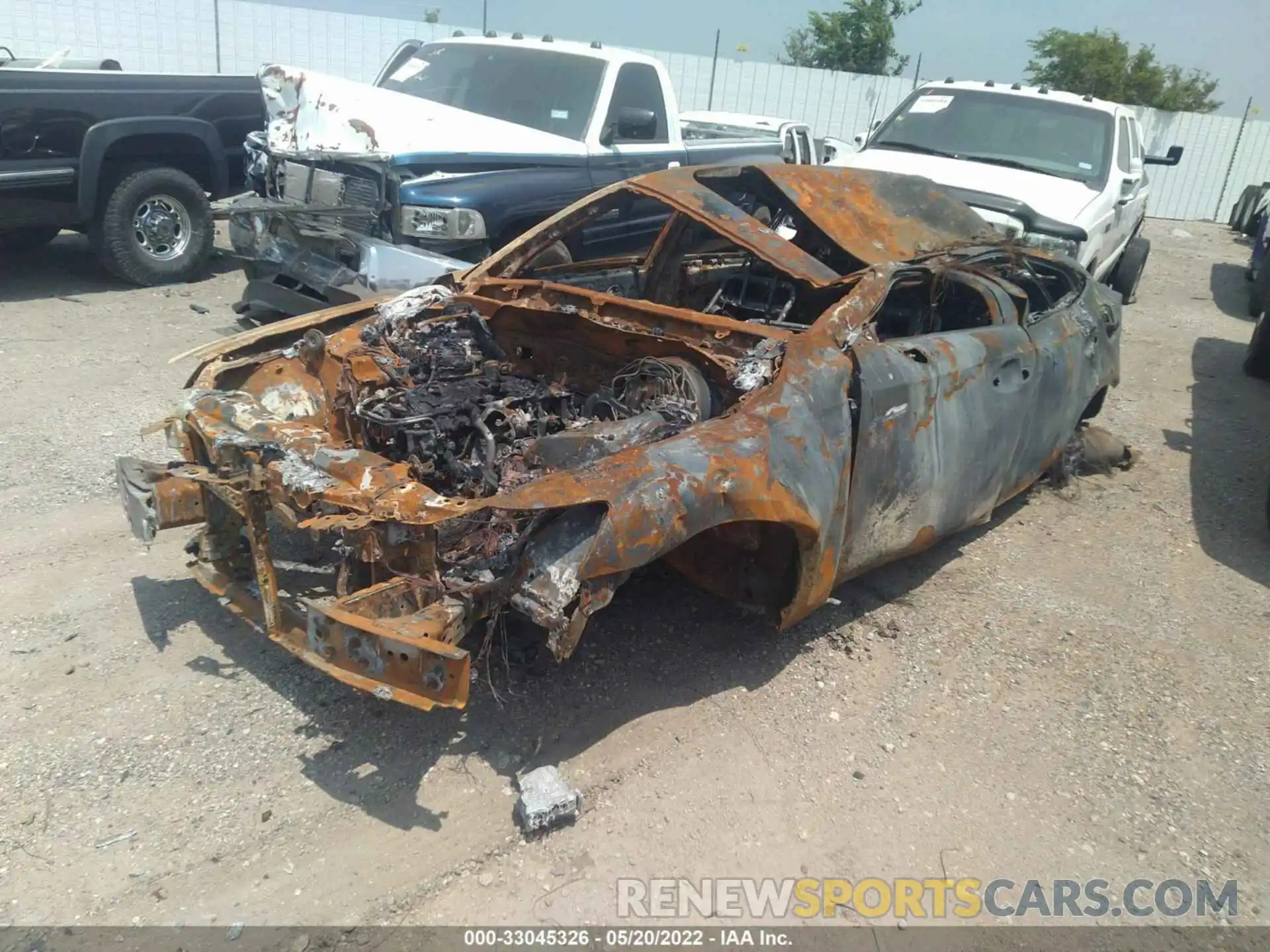 2 Photograph of a damaged car JTHBA1D20K5084252 LEXUS IS 2019