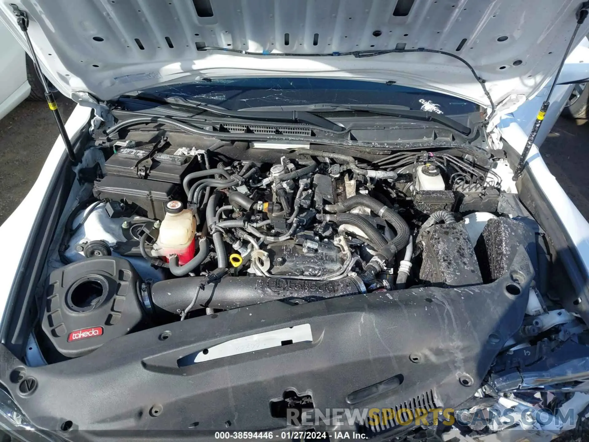 10 Photograph of a damaged car JTHBA1D20K5084851 LEXUS IS 2019