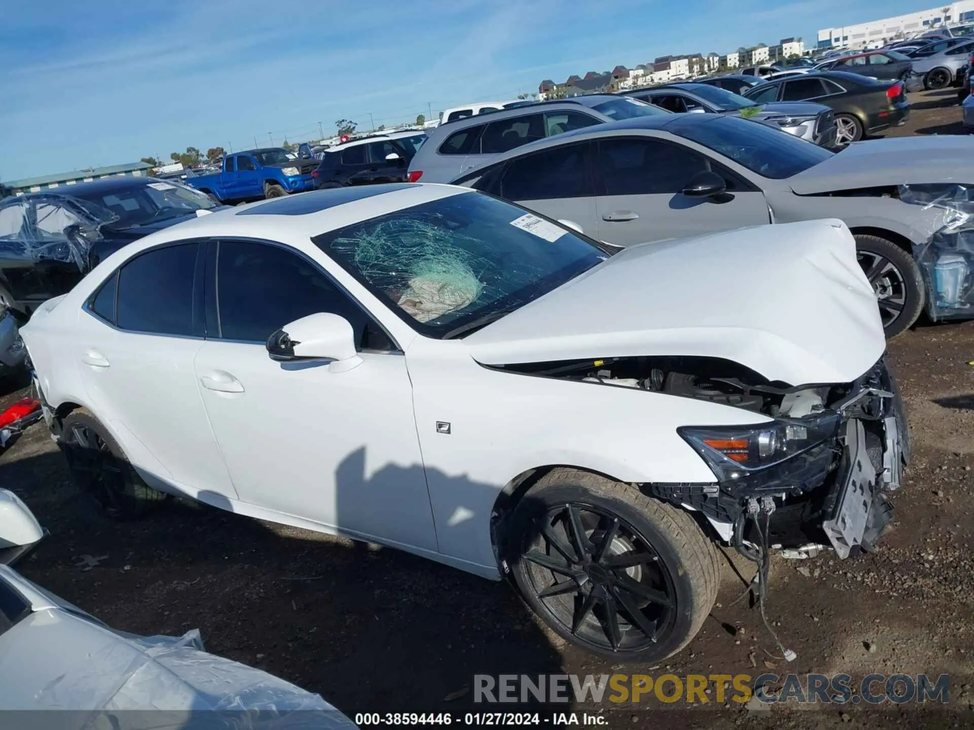 14 Photograph of a damaged car JTHBA1D20K5084851 LEXUS IS 2019