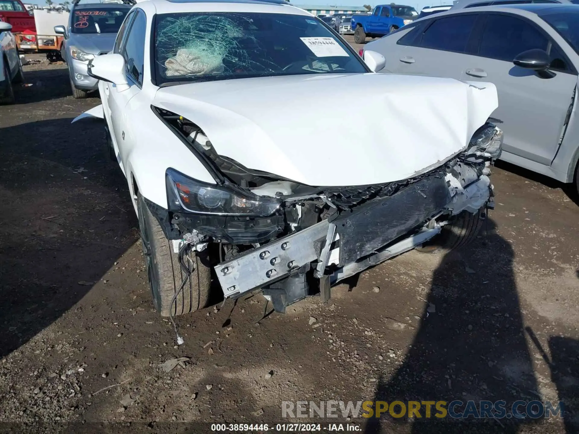 6 Photograph of a damaged car JTHBA1D20K5084851 LEXUS IS 2019