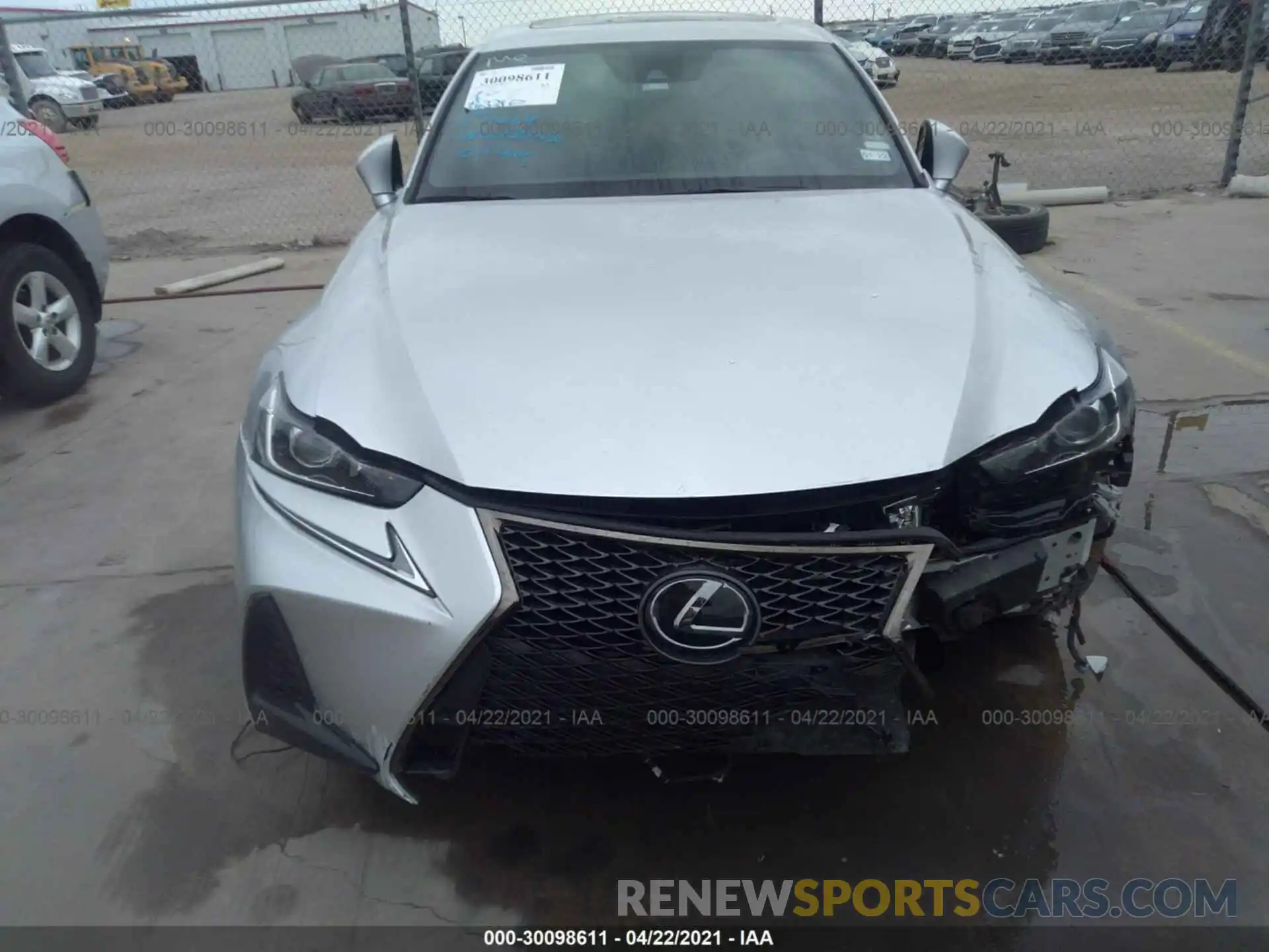 6 Photograph of a damaged car JTHBA1D20K5085367 LEXUS IS 2019