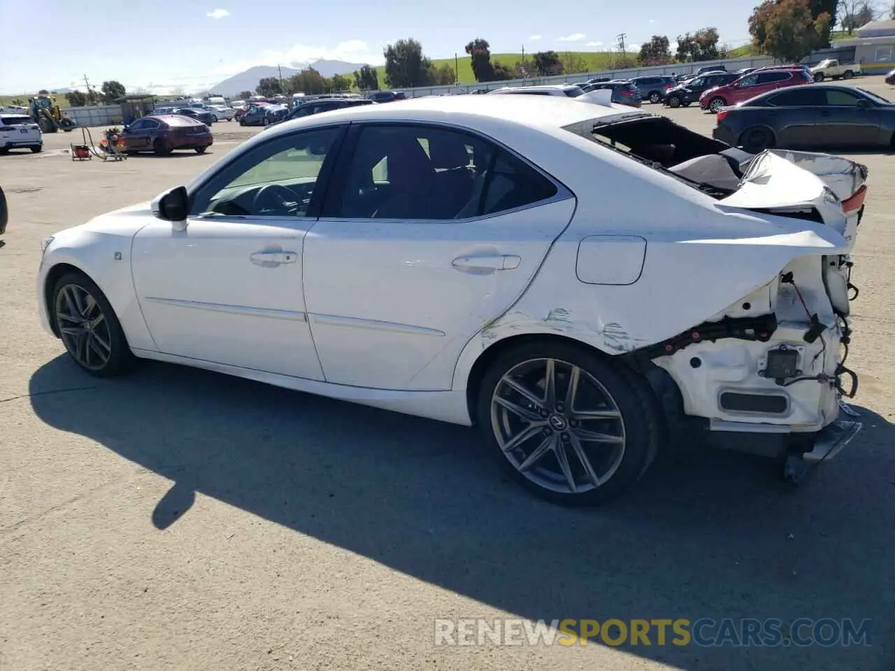 2 Photograph of a damaged car JTHBA1D20K5085806 LEXUS IS 2019